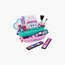 Shimmer N Sparkle All-In-One Beauty Caddy Cosmetic Set-toys-roleplay-makeupandcosmeticsets-image-2