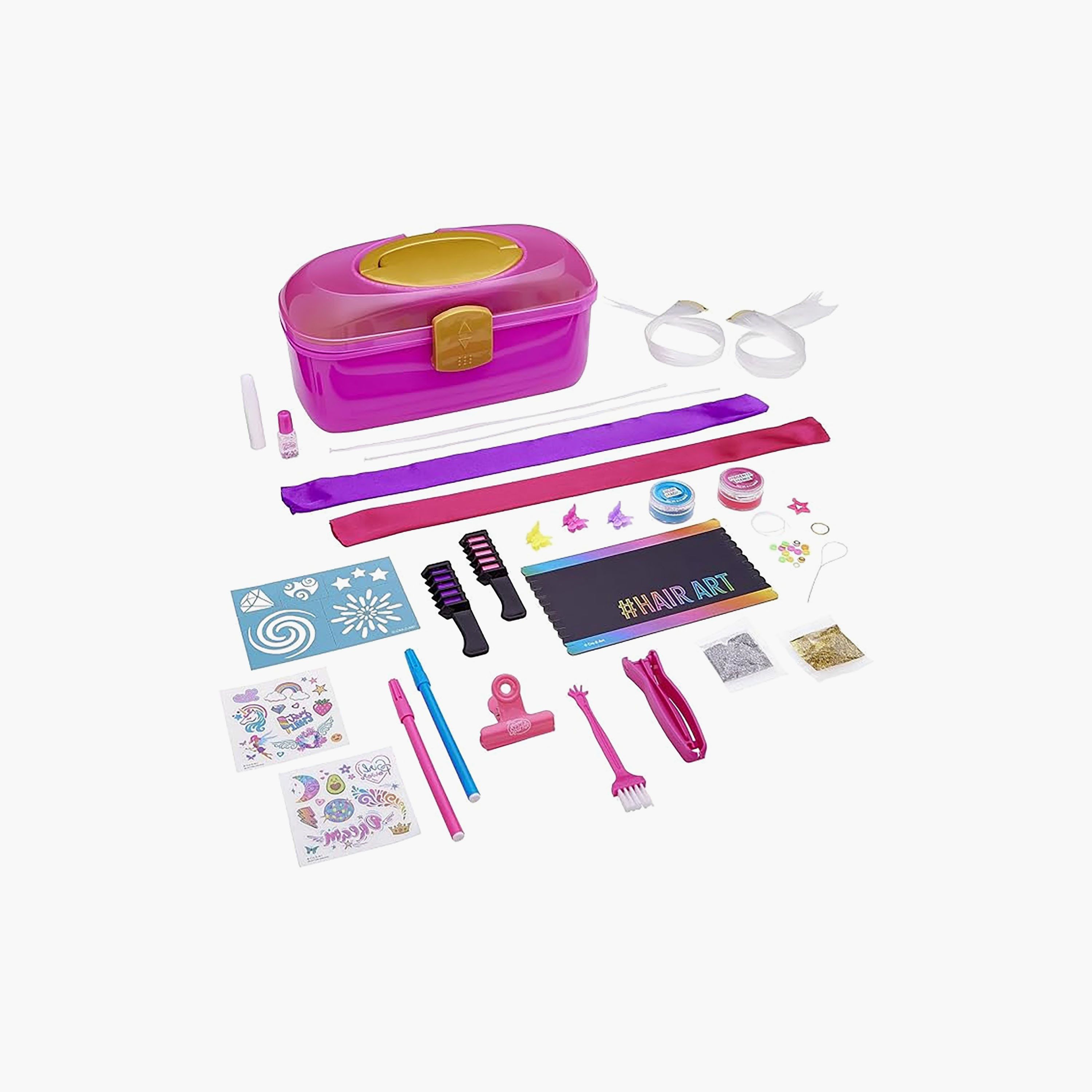 Cra-Z-Art 2-In-1 Hair and Body Creations Caddy Beauty Set-toys-roleplay-makeupandcosmeticsets-image-1