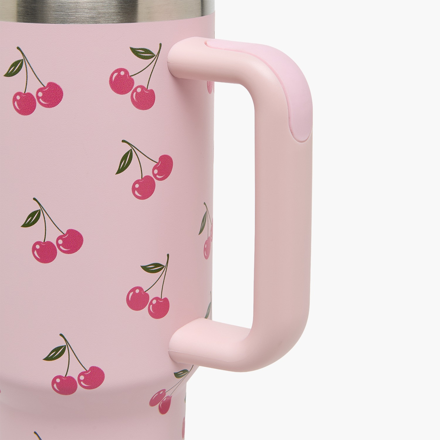كوب ستانلس ستيل مزدوج الجدار بطبعات ومقبض-household-dining-drinkserveware-bottles-image-2