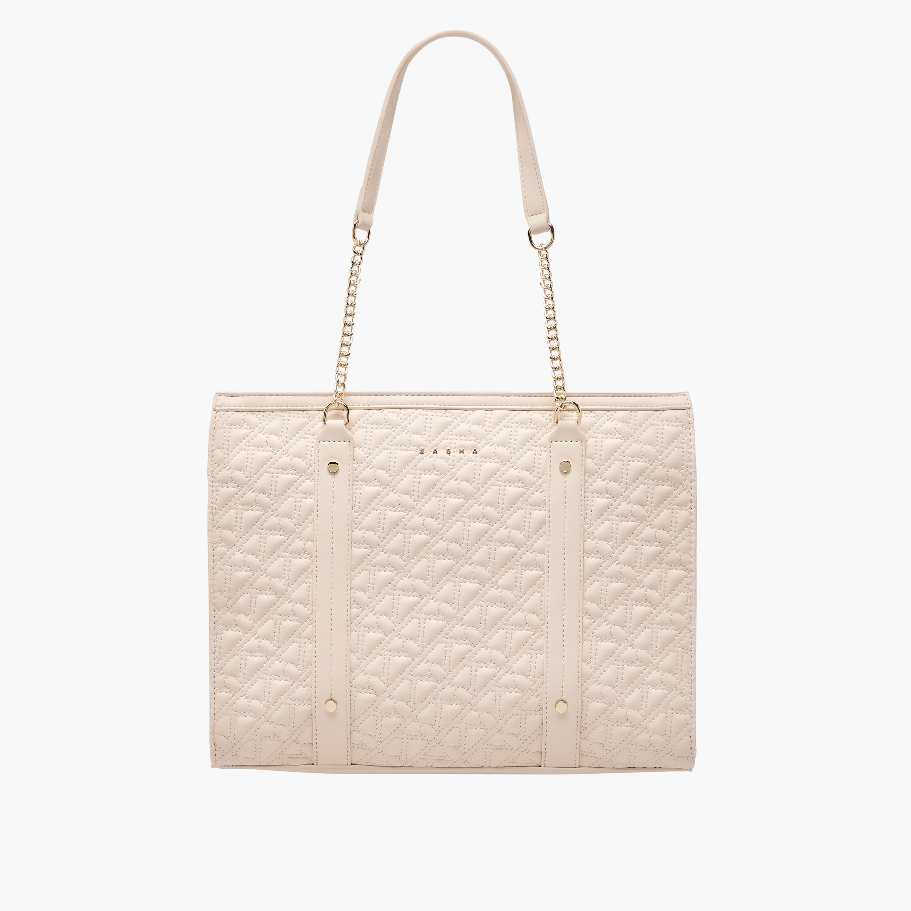 شنطة توتي مبطنة بمقابض مزدوجة من ساشا-women-bagsandwallets-handbags-image-1