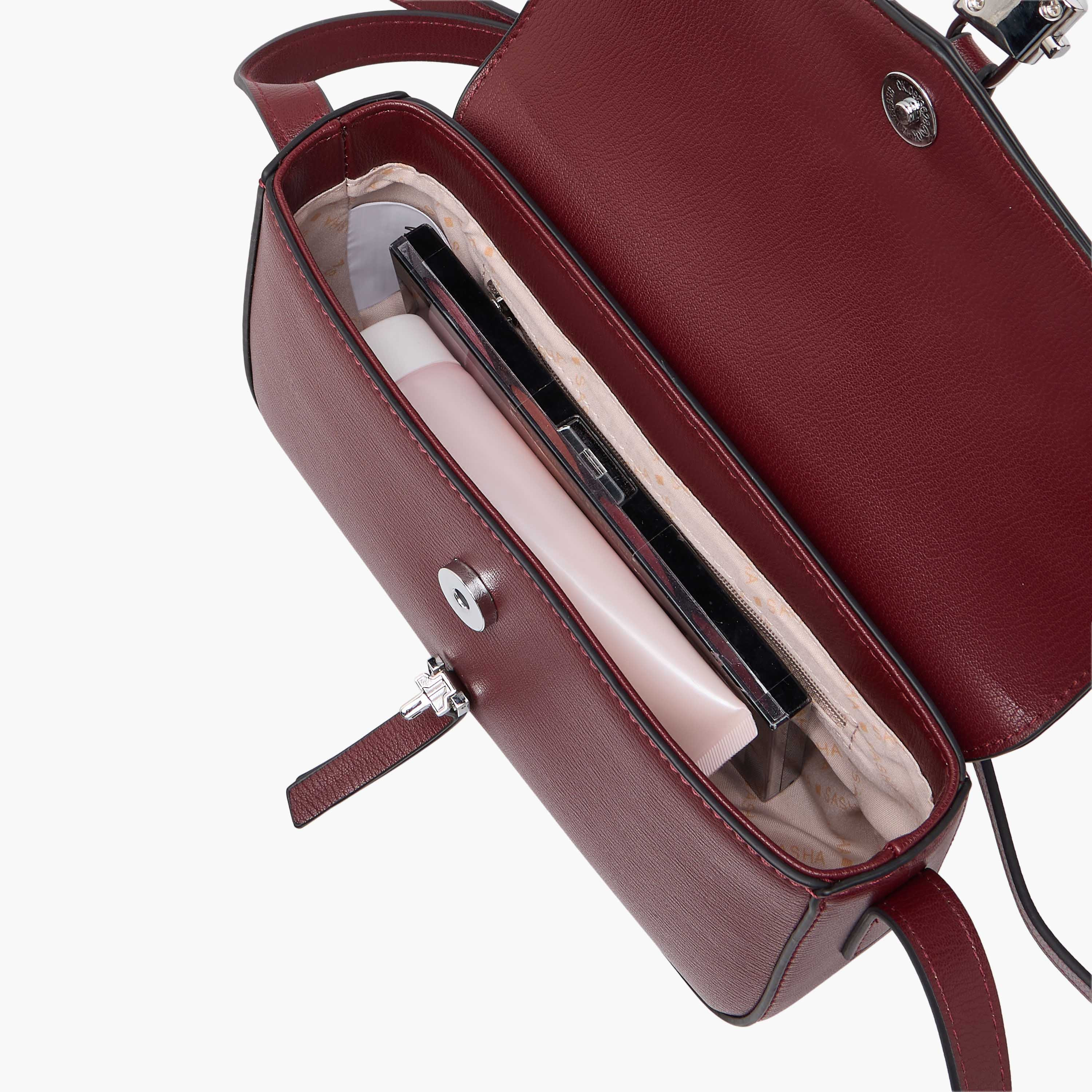 Sasha Solid Crossbody Bag with Adjustable Strap-women-bagsandwallets-handbags-image-8