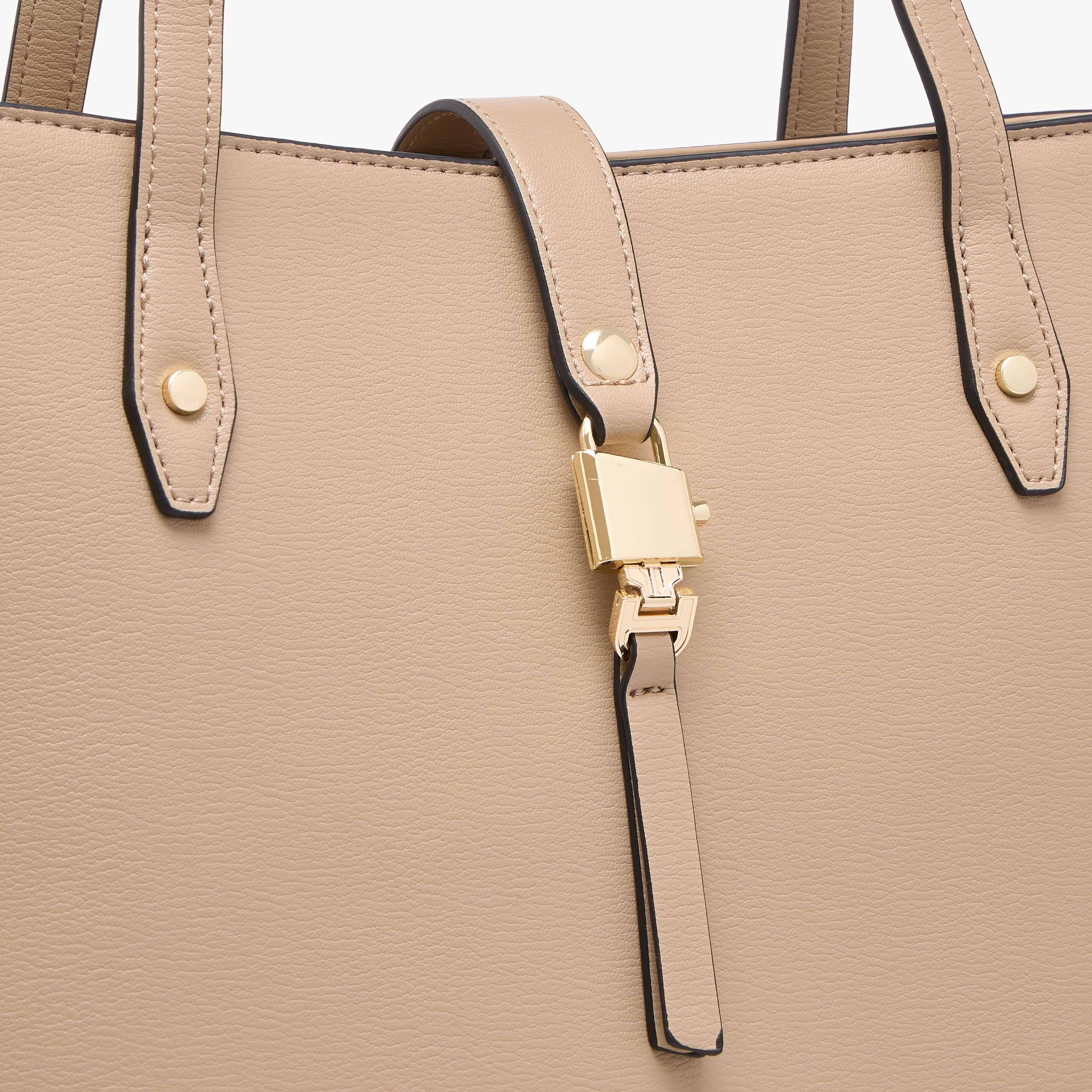 Sasha Solid Tote Bag with Double Handle-women-bagsandwallets-handbags-image-5