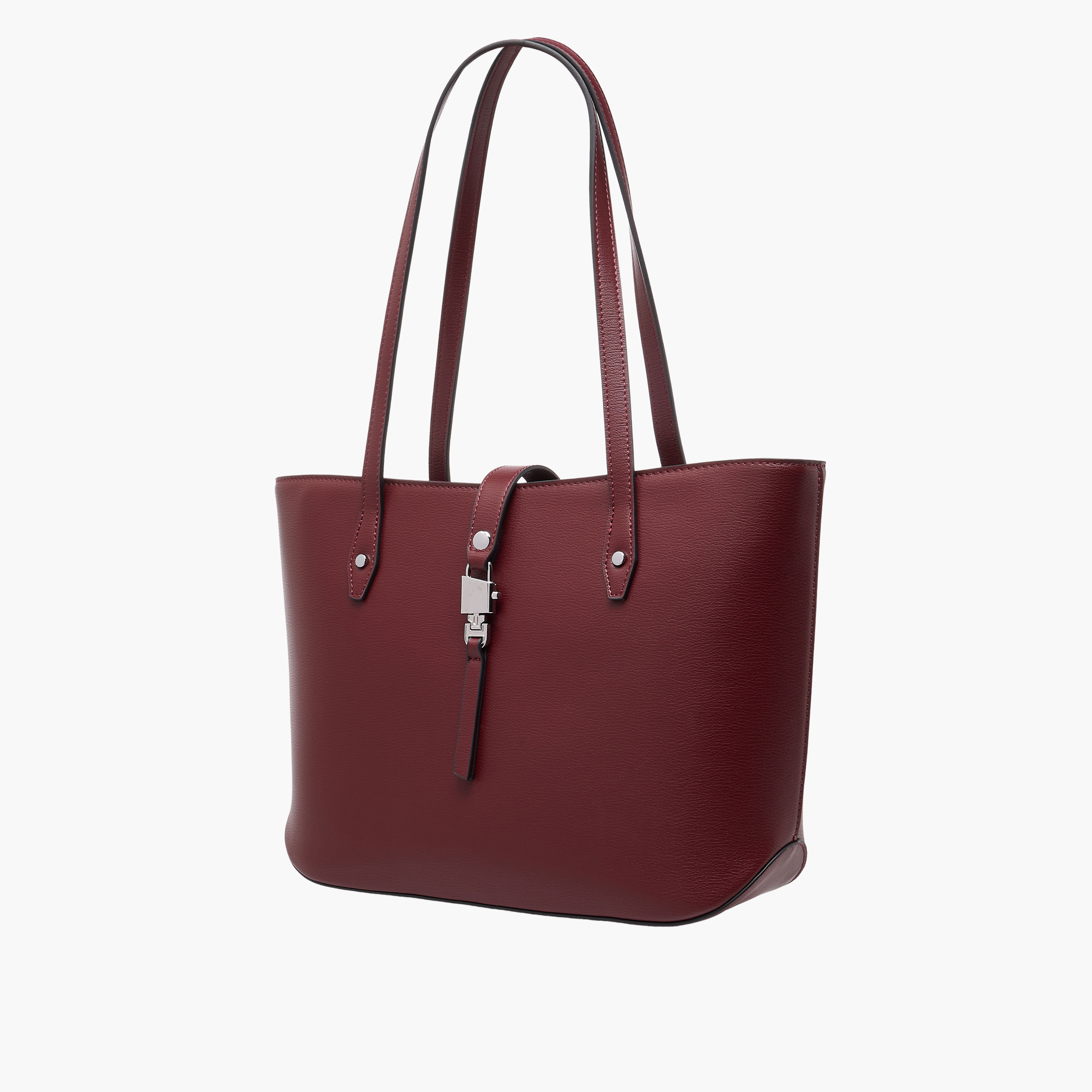 شنطة توتي سادة بمقابض مزدوجة من ساشا-women-bagsandwallets-handbags-image-3