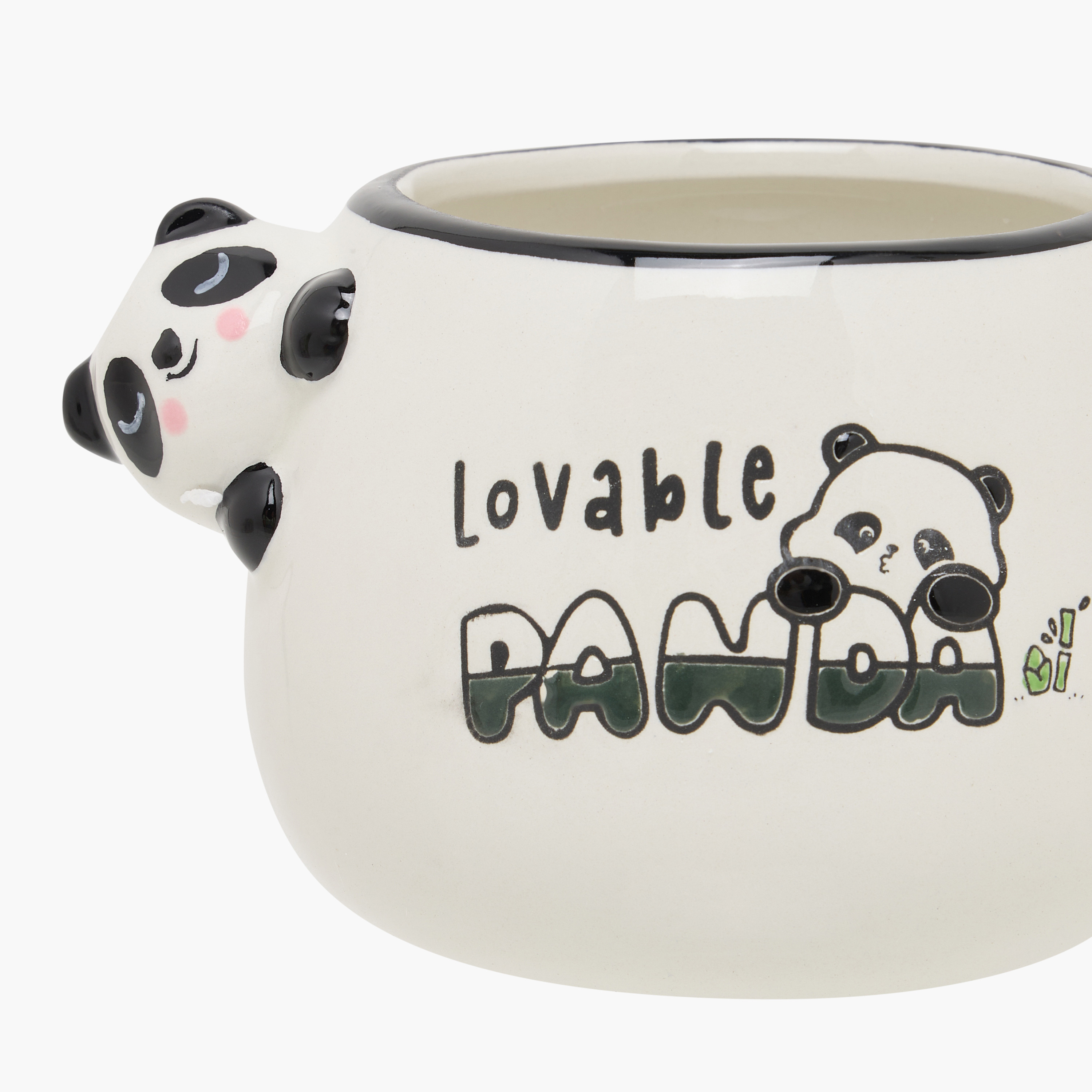 Panda Print Dolomite Mug - 440 ml-household-dining-teaandcoffee-mugsandcups-image-4