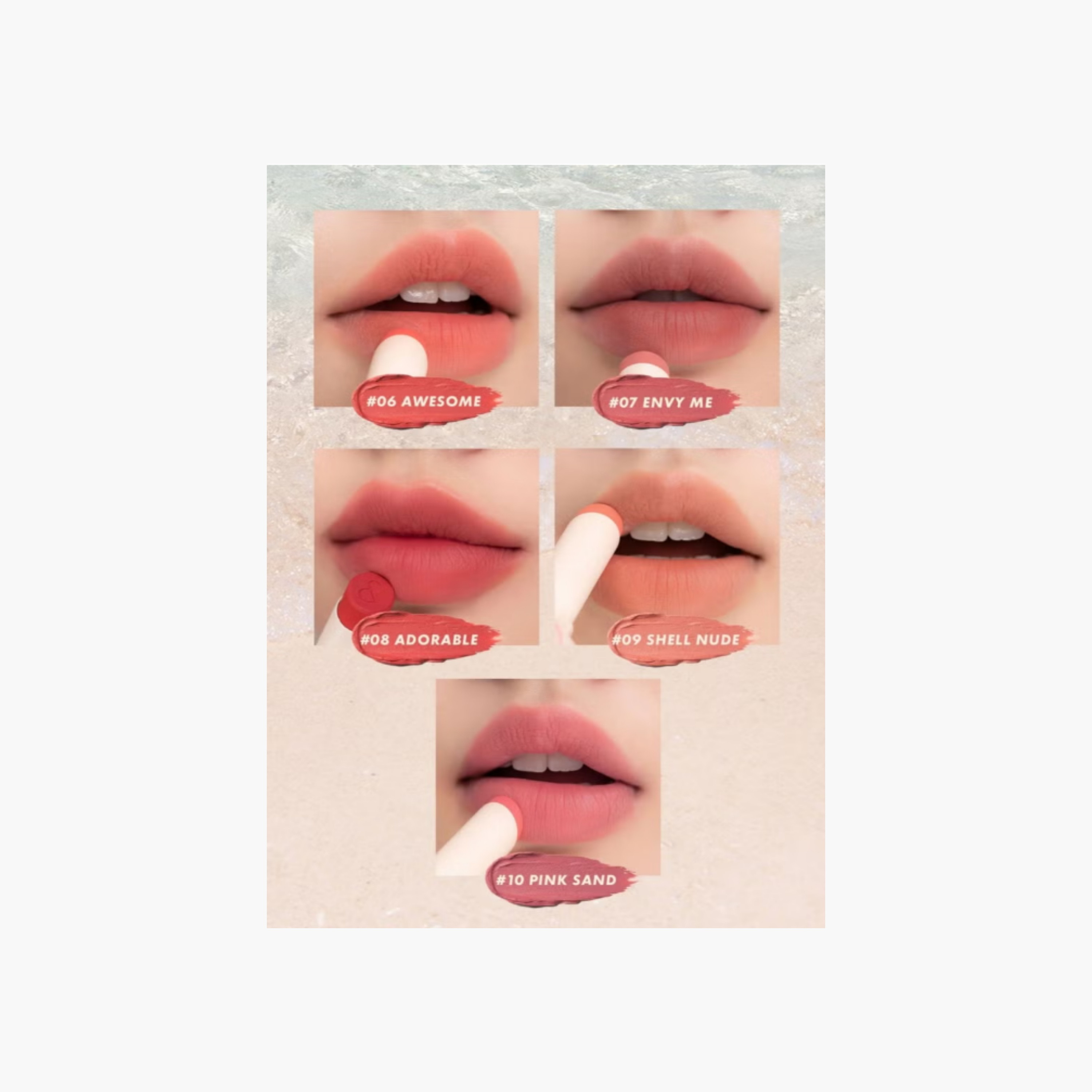 Rom&nd Zero Matte Lipstick - 09 Shell Nude-beautyandpersonalcare-makeup-lips-lipsticks-image-4