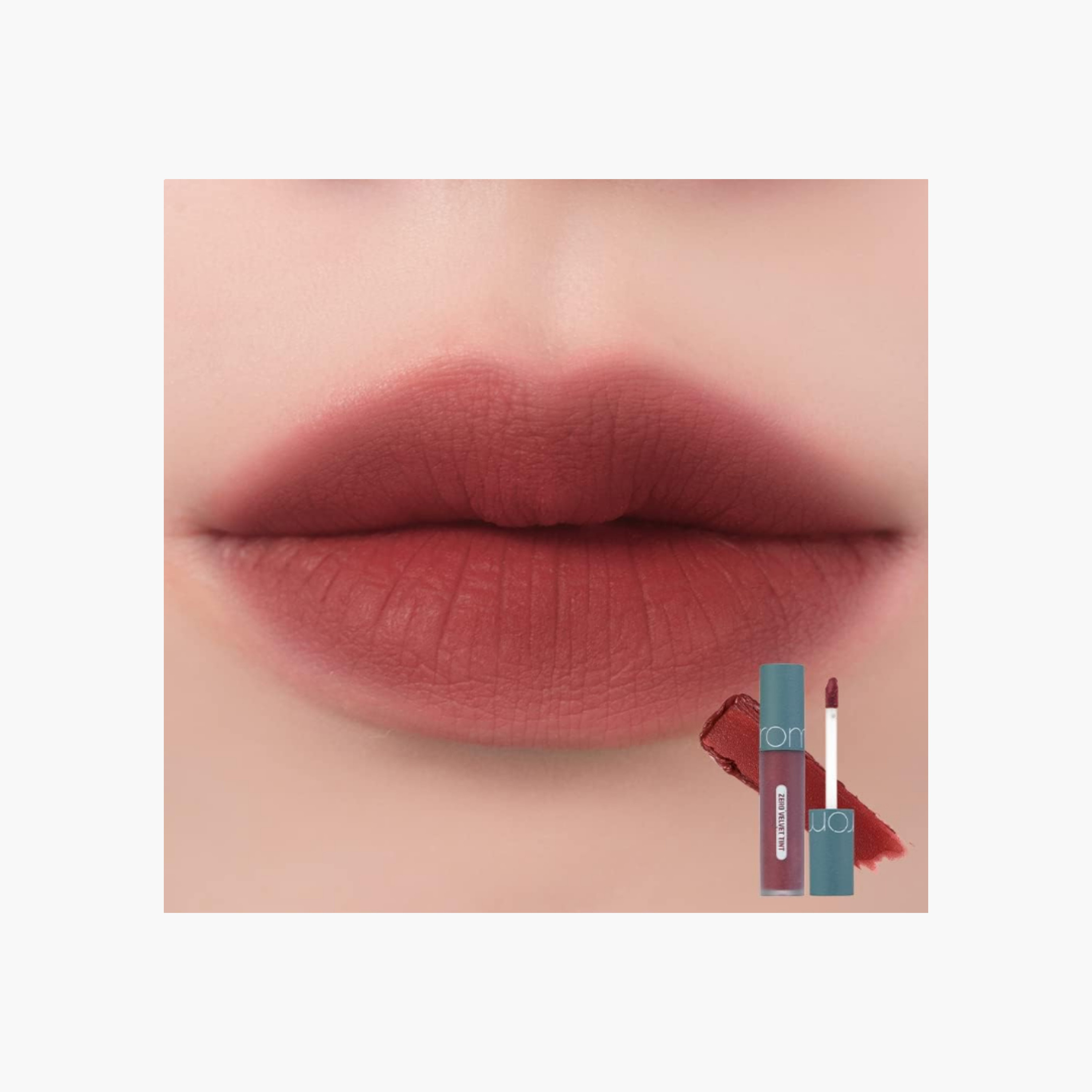 Rom&nd Zero Velvet Lip Tint - 24 Fade Red-beautyandpersonalcare-kbeauty-makeup-lips-lipsticks-image-4