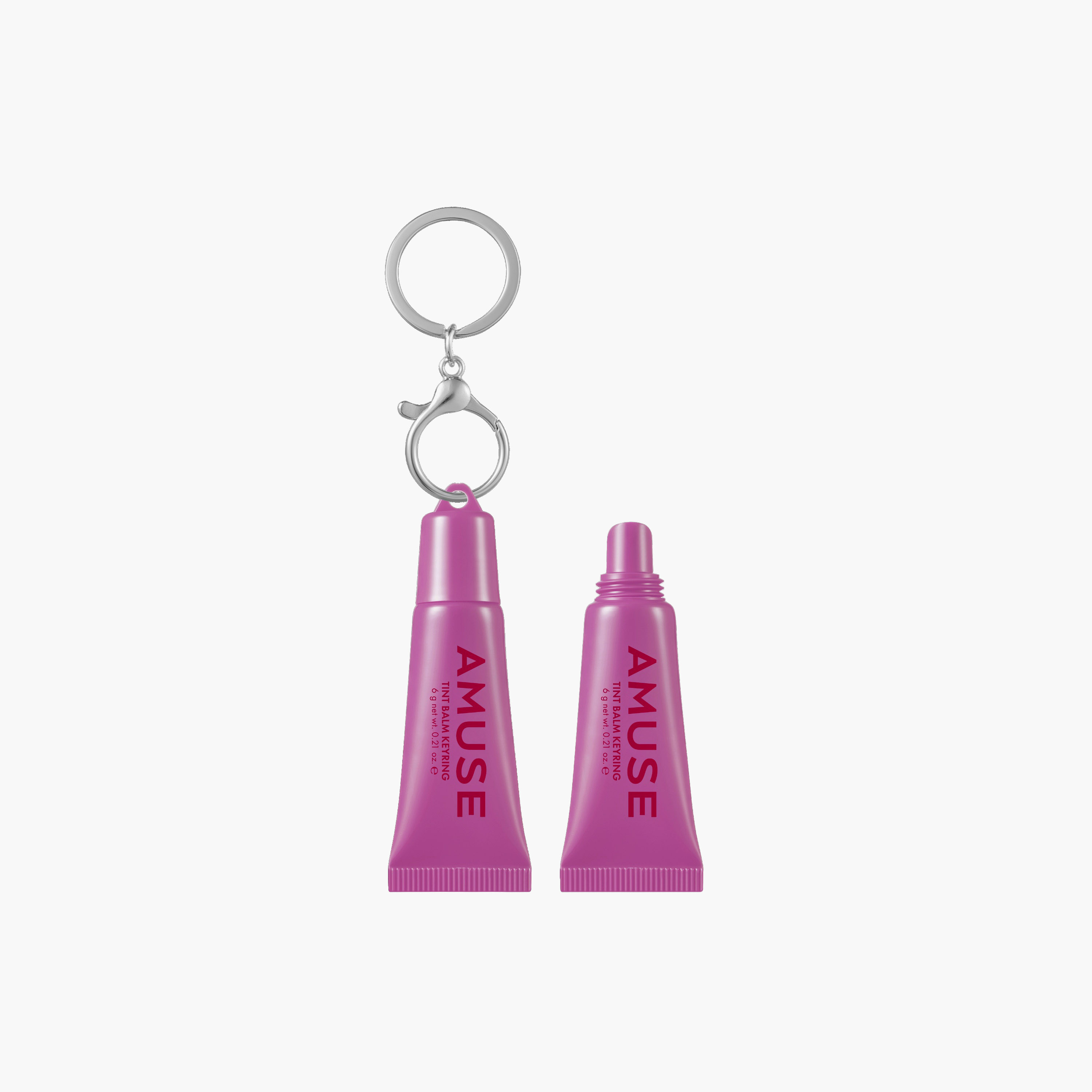 Amuse Tint Lip Balm Keyring - 02 Happy Girl-beautyandpersonalcare-makeup-lips-lipglossesandbalms-image-1