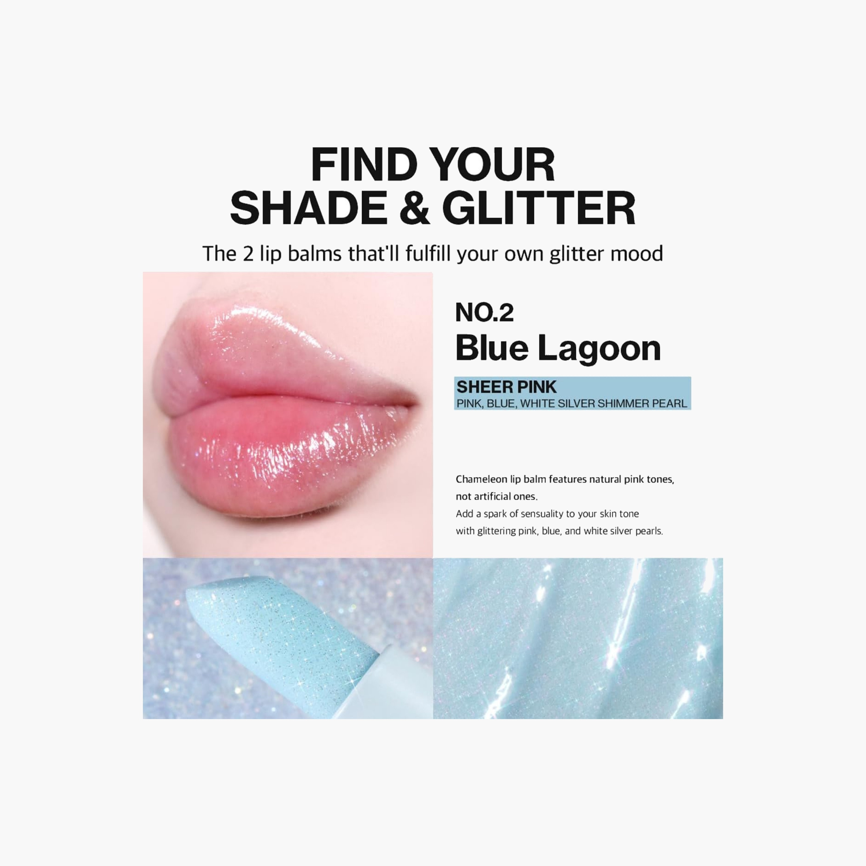 Unleashia Vegan Glitter Hydrating Lip Balm-beautyandpersonalcare-kbeauty-makeup-lips-lipglossesandbalms-image-2