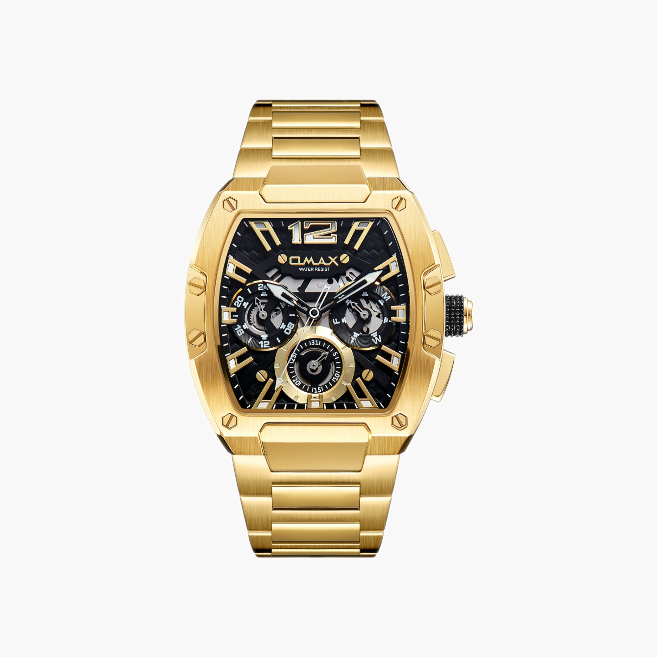 OMAX Two-Tone Stainless Steel Men's Watch-men-watchesandjewellery-watches-image-7