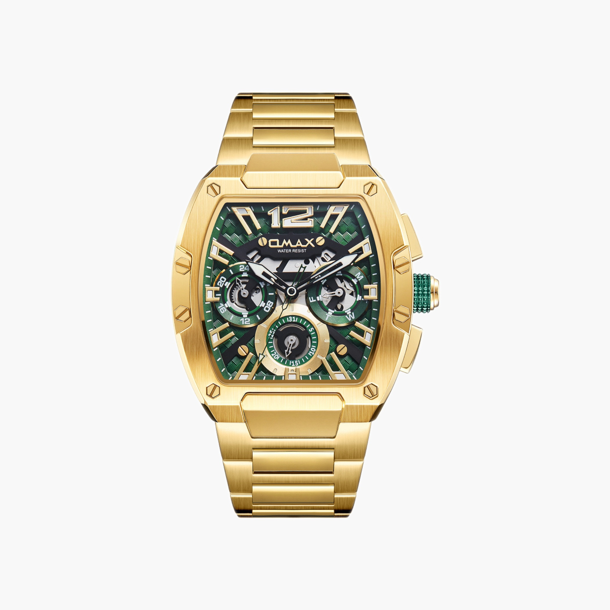 OMAX Two-Tone Stainless Steel Men's Watch-men-watchesandjewellery-watches-image-10