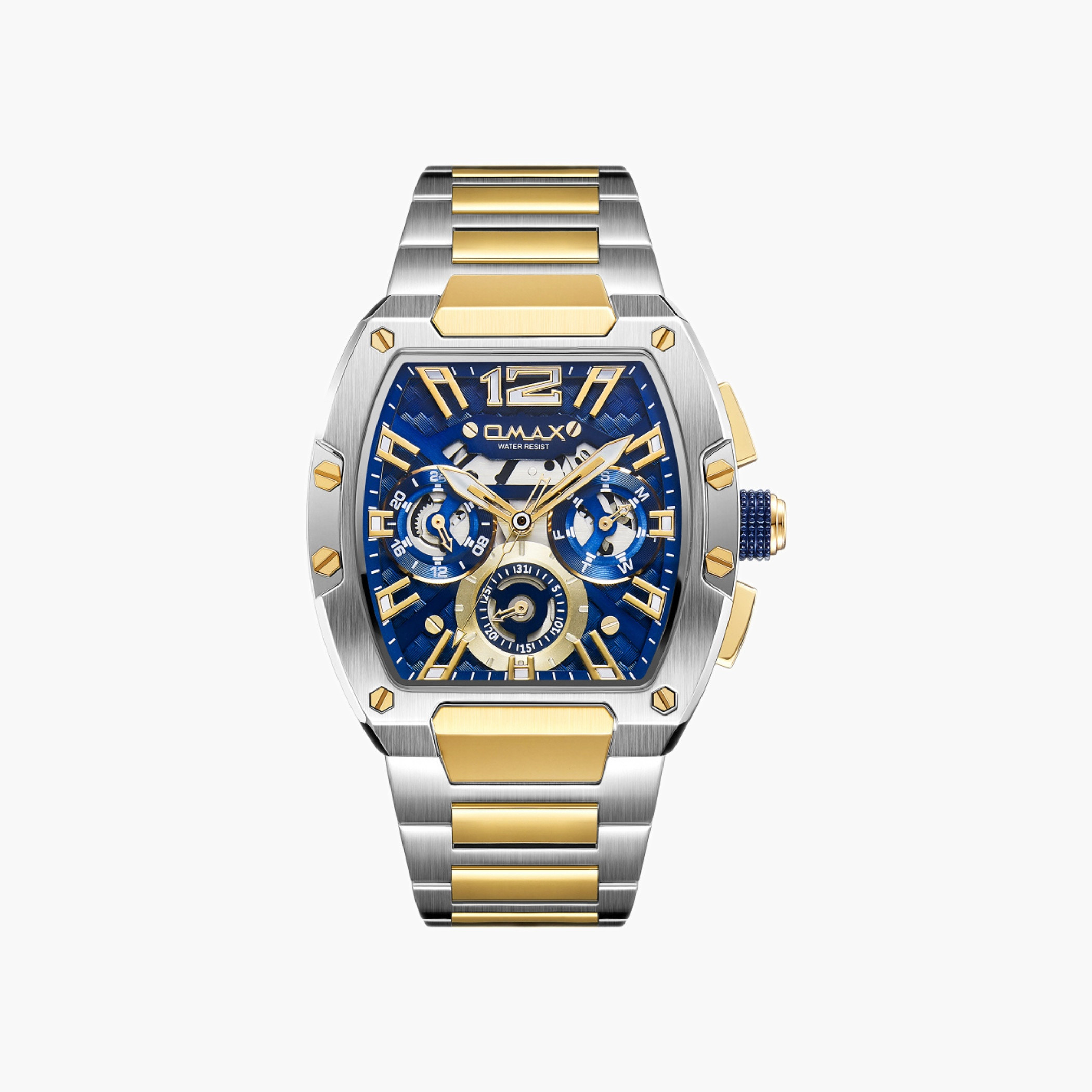 OMAX Two-Tone Stainless Steel Men's Watch-men-watchesandjewellery-watches-image-16