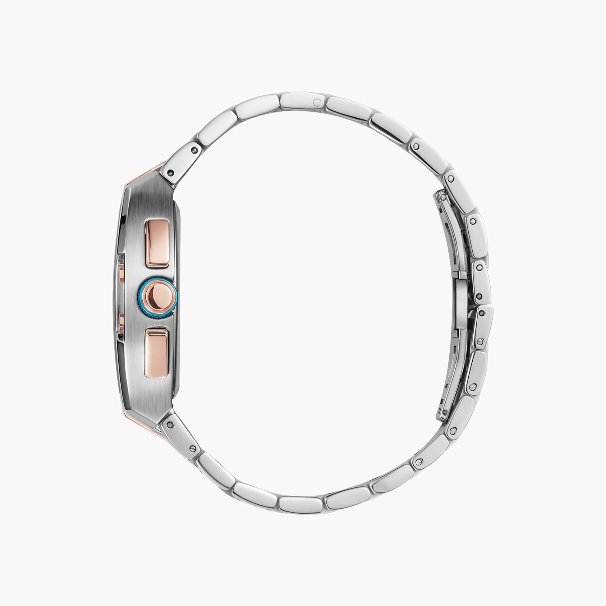 OMAX Two-Tone Stainless Steel Men's Watch-men-watchesandjewellery-watches-image-2