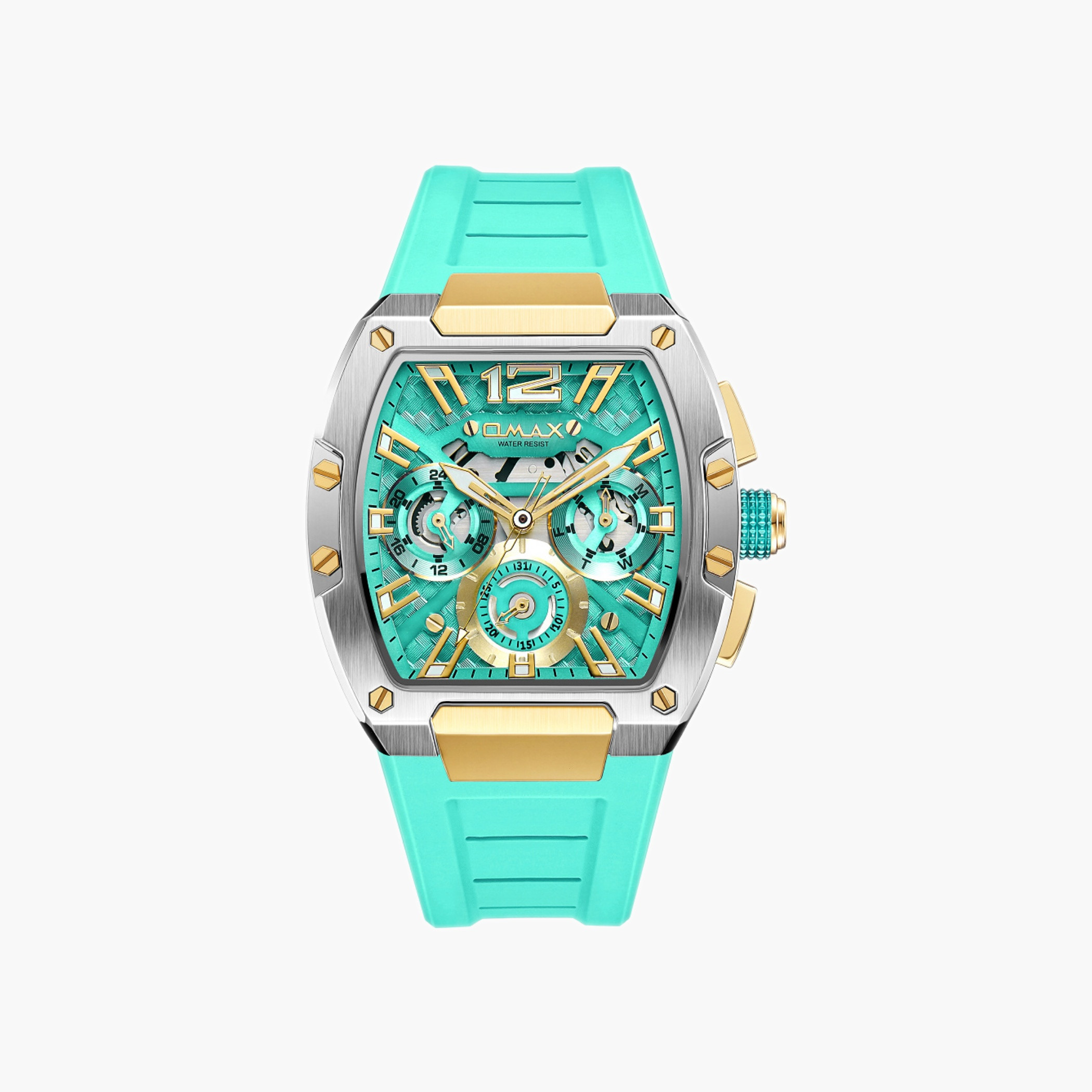OMAX Silicone Strap Men's Quartz Watch-men-watchesandjewellery-watches-image-4