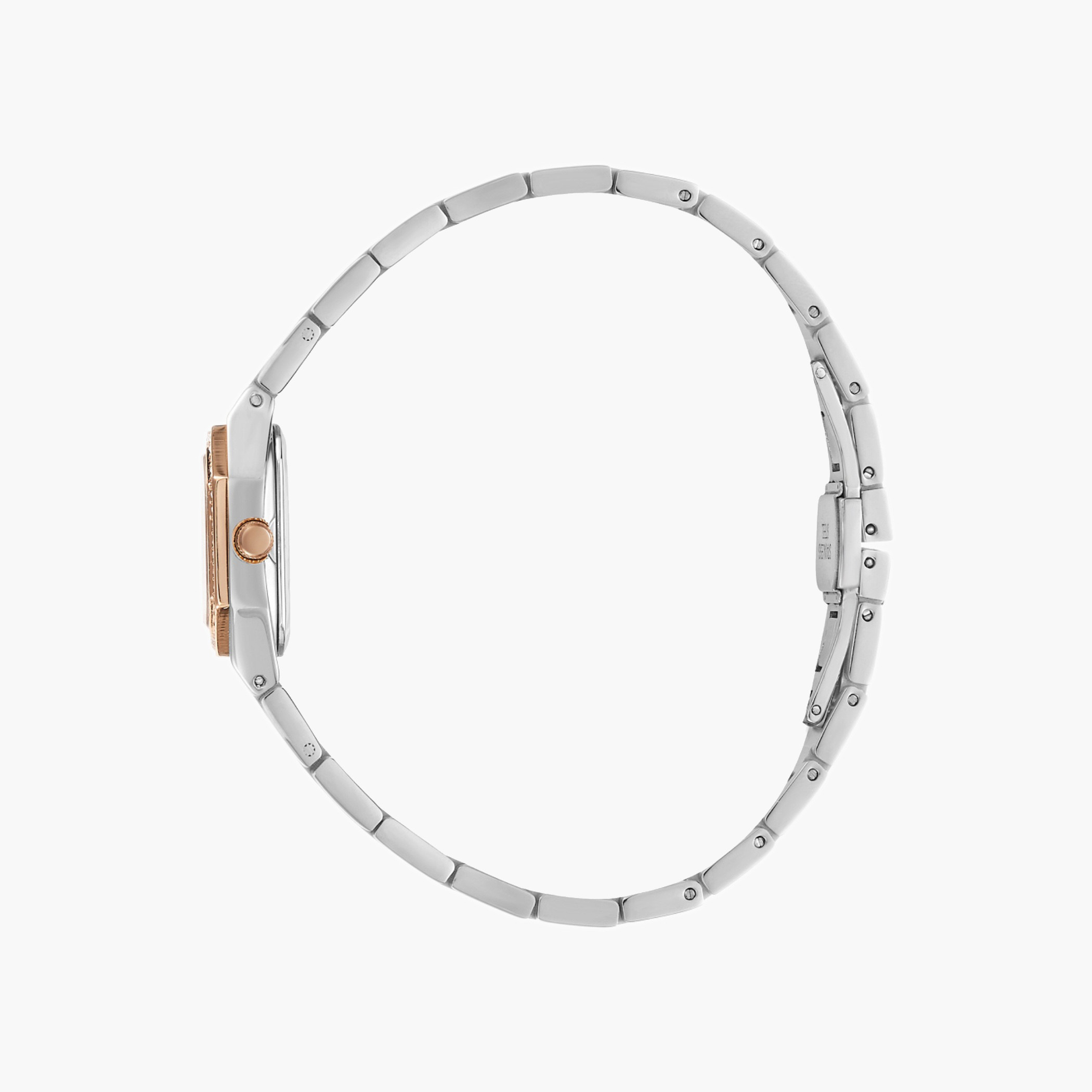 OMAX Two-Tone Metal Strap Watch-women-watchesandjewellery-watches-image-2