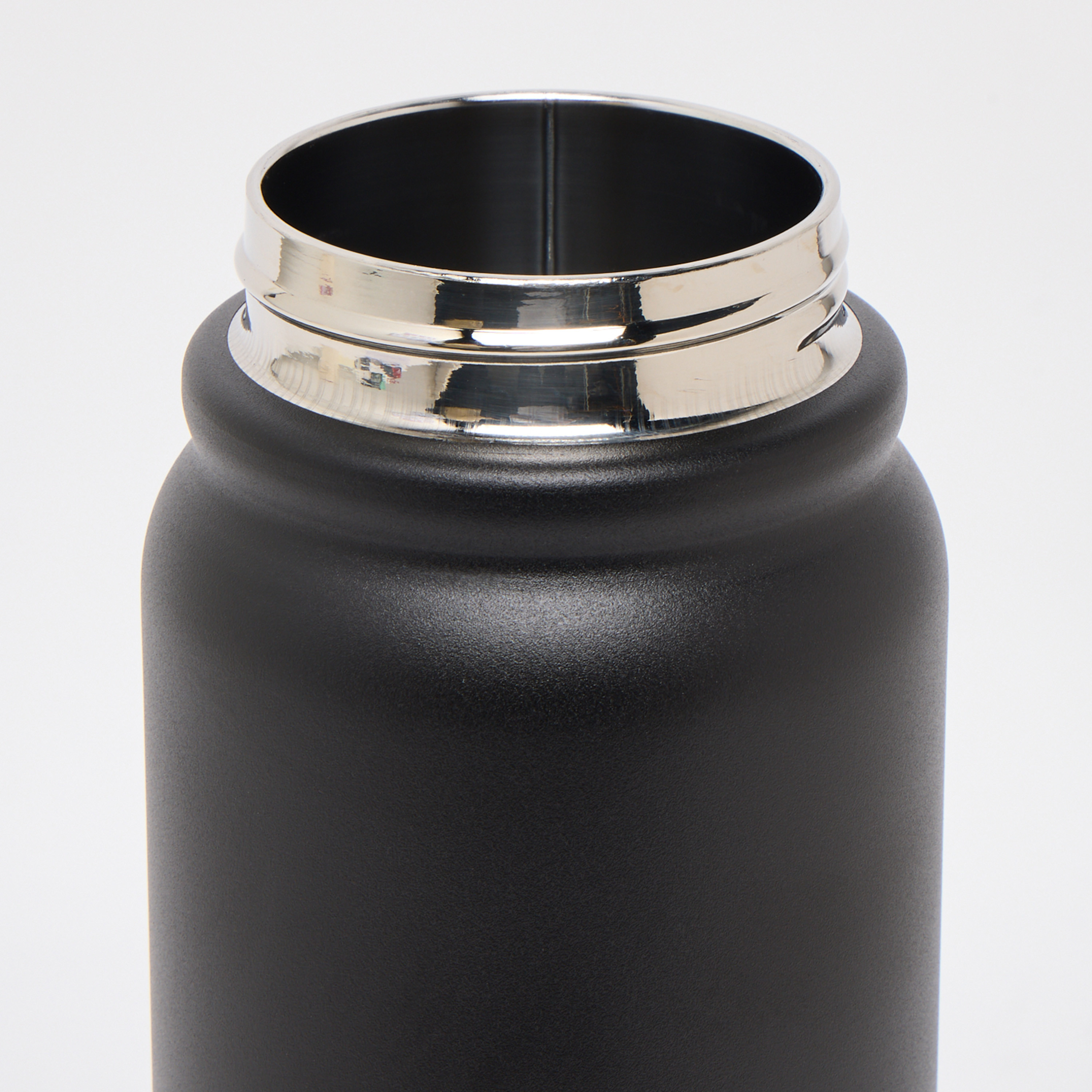 Solid Stainless Steel Water Bottle with Flip Spout and Handle - 800 ml-school-waterbottles-image-5