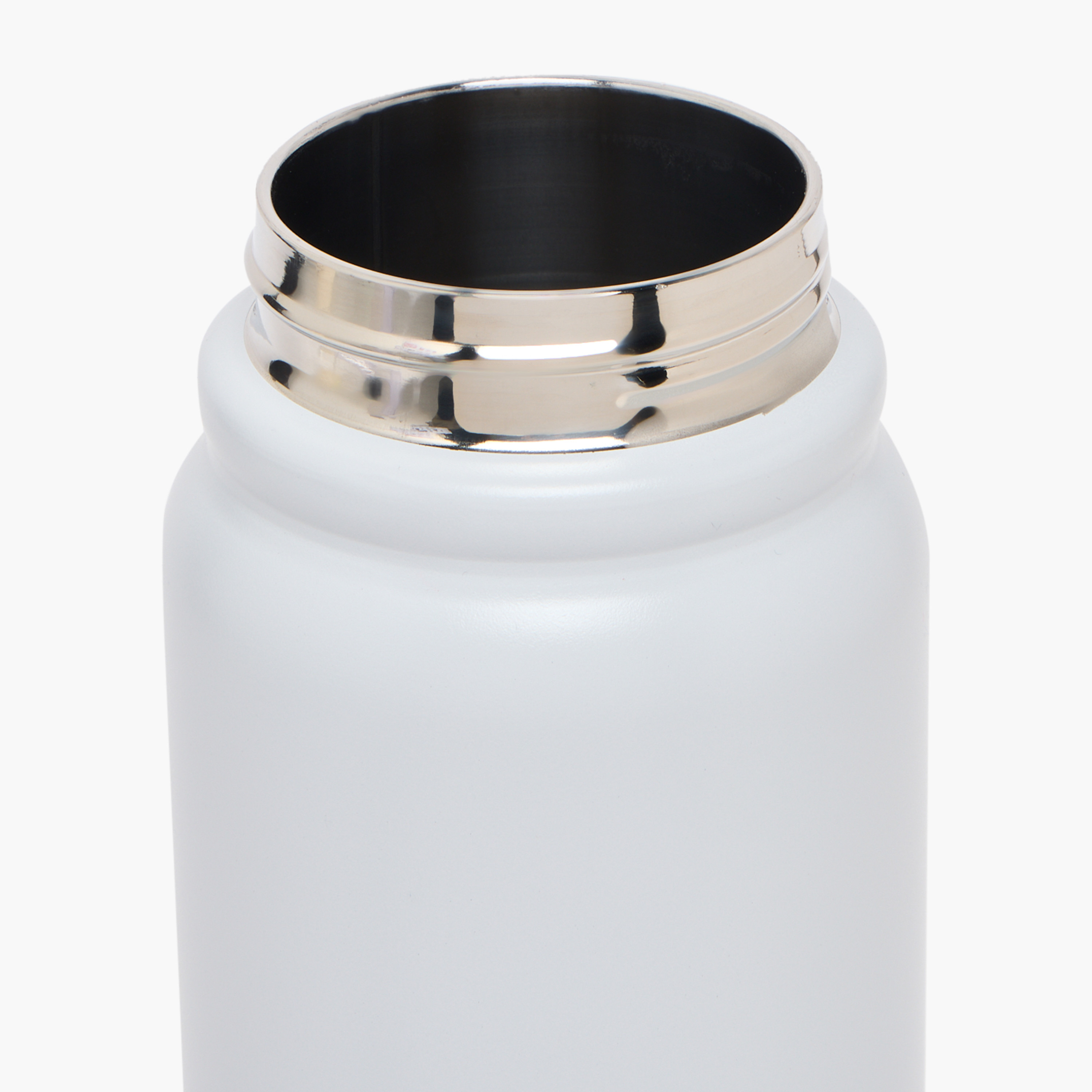 Solid Stainless Steel Water Bottle with Flip Spout and Handle - 800 ml-school-waterbottles-image-5