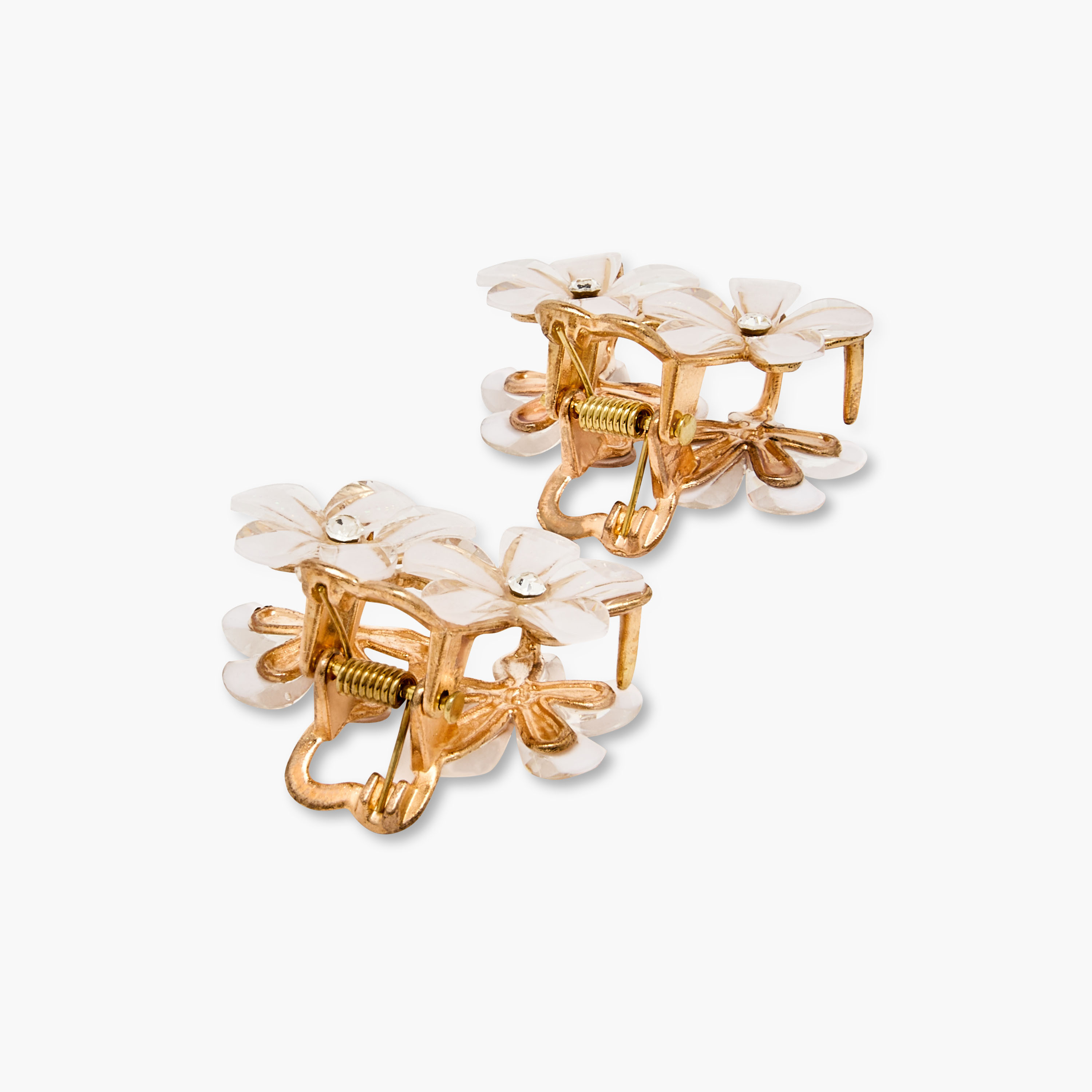 طقم مشابك شعر زهرية مزينة من قطعين-women-hairaccessories-clamps-image-4