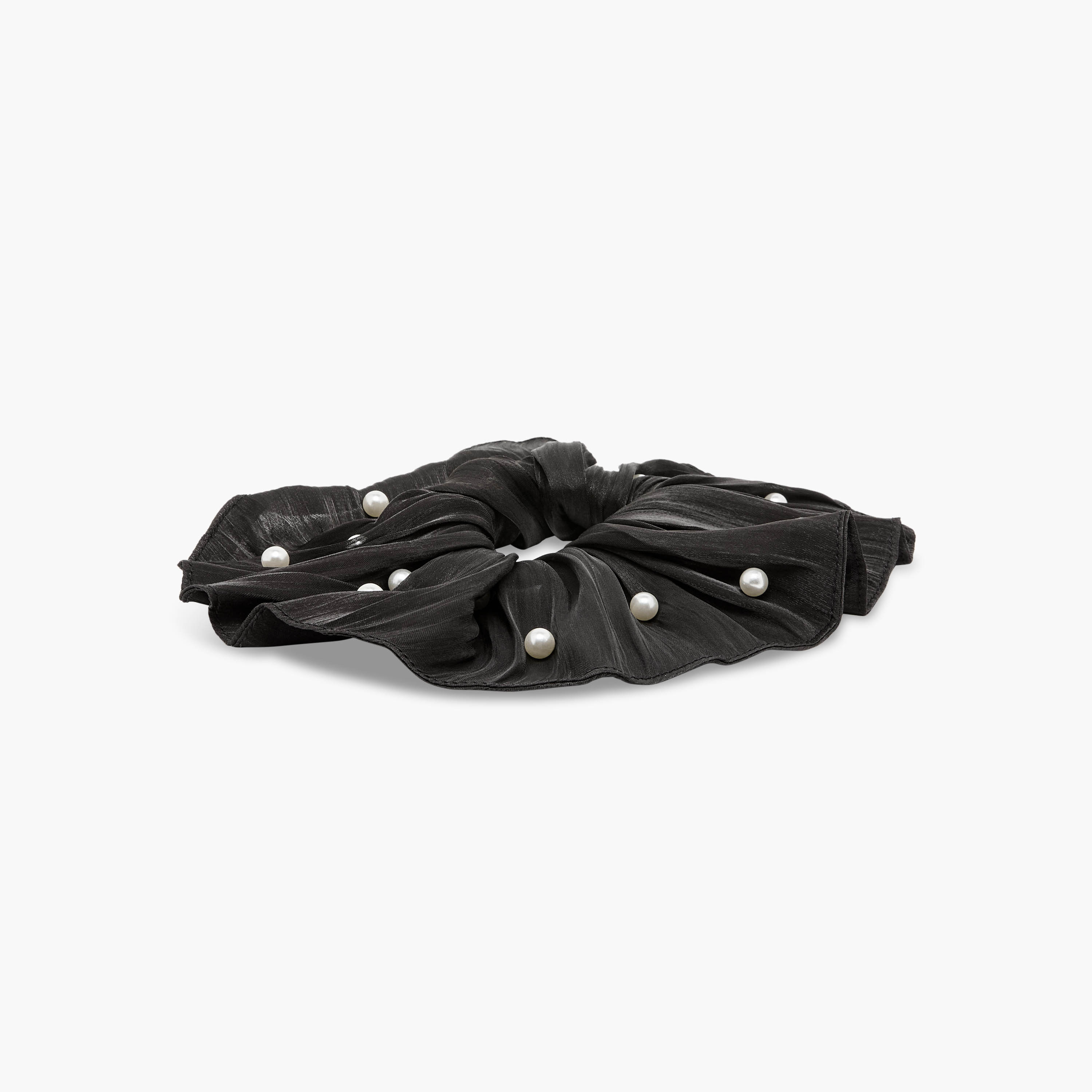 ربطة شعر بتزيينات لؤلؤ-women-hairaccessories-scrunchies-image-1