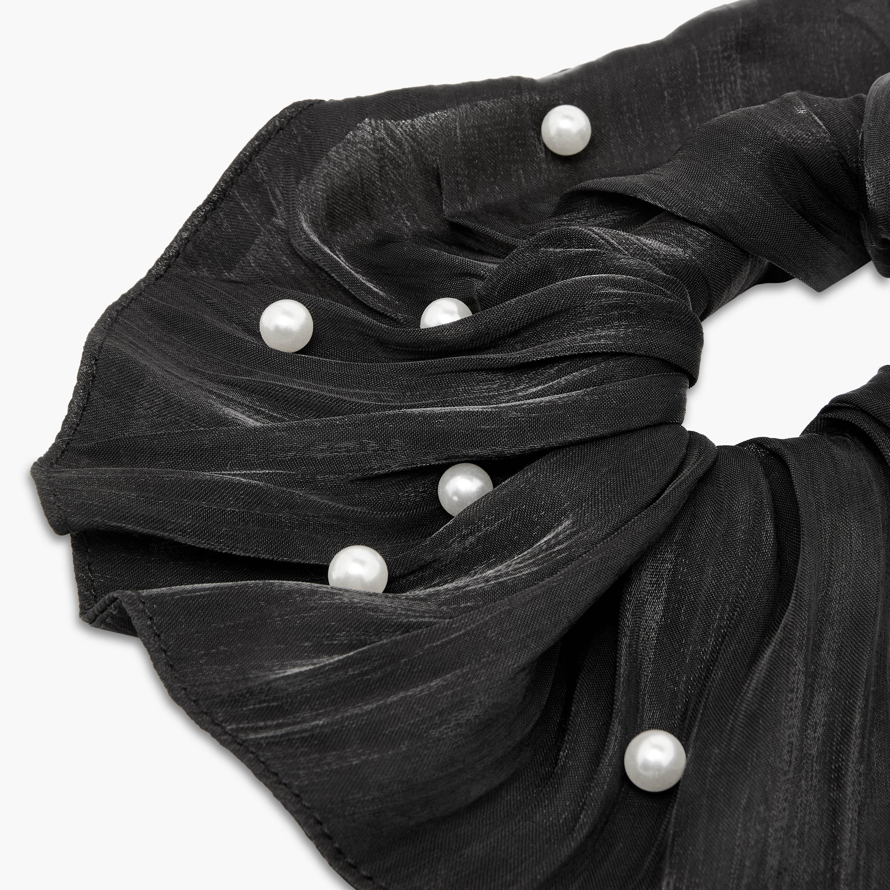 ربطة شعر بتزيينات لؤلؤ-women-hairaccessories-scrunchies-image-3