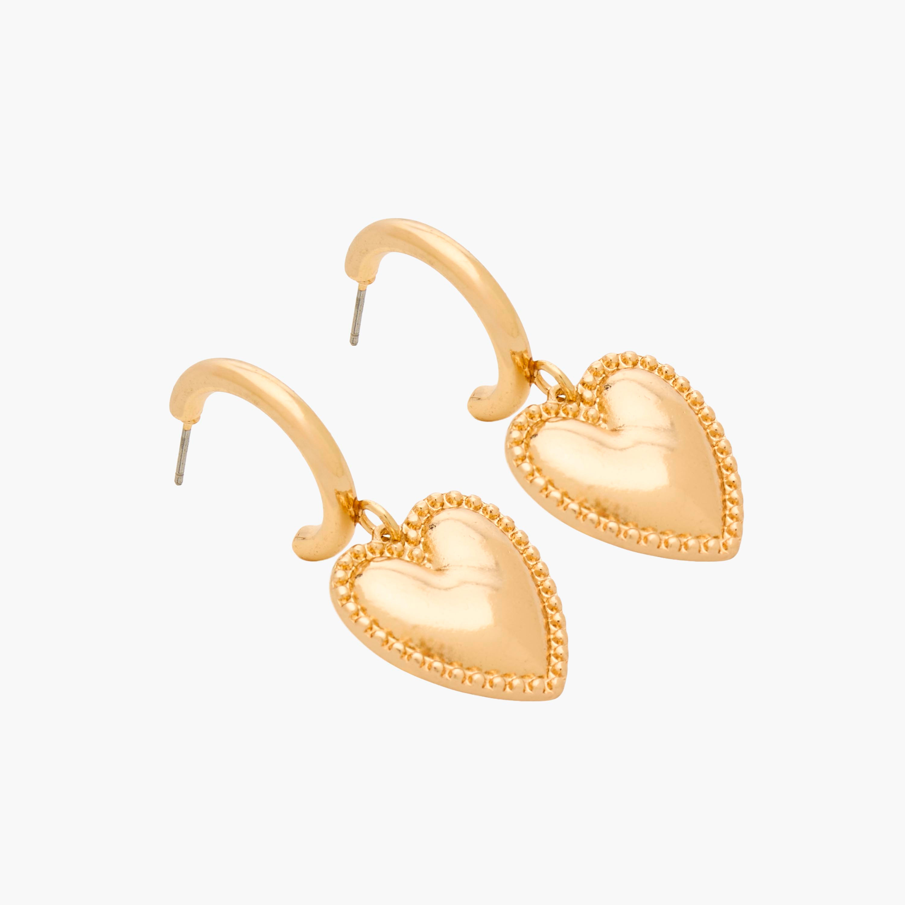 Pack of 3 Metallic Finish Hoop Earrings with Pushback Closure-women-watchesandjewellery-jewellery-earrings-image-3