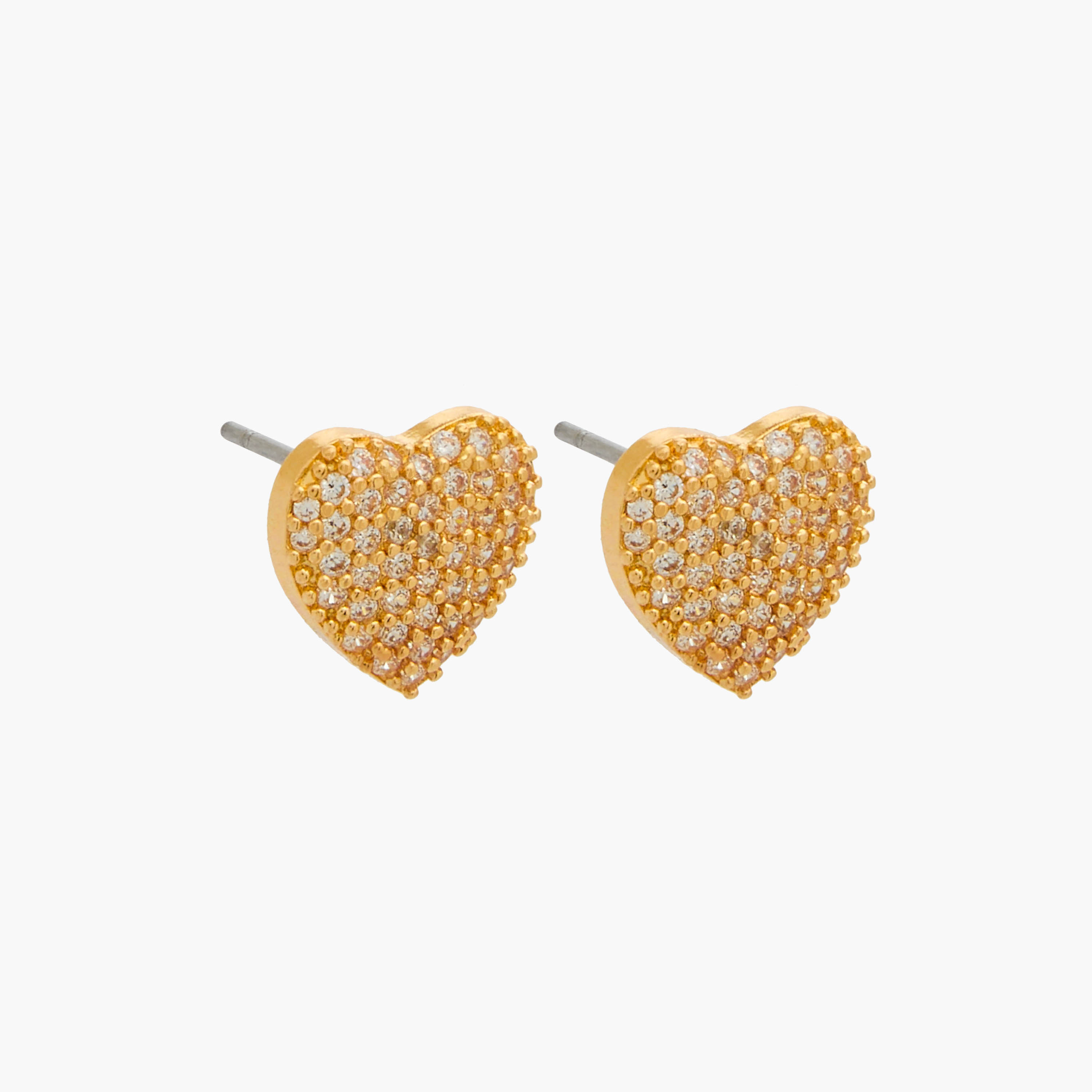 طقم عقد وحلقان بدلاية قلب مرصّعة بأحجار الزركون المكعب - قطعتان-women-watchesandjewellery-jewellery-jewellerysets-image-4
