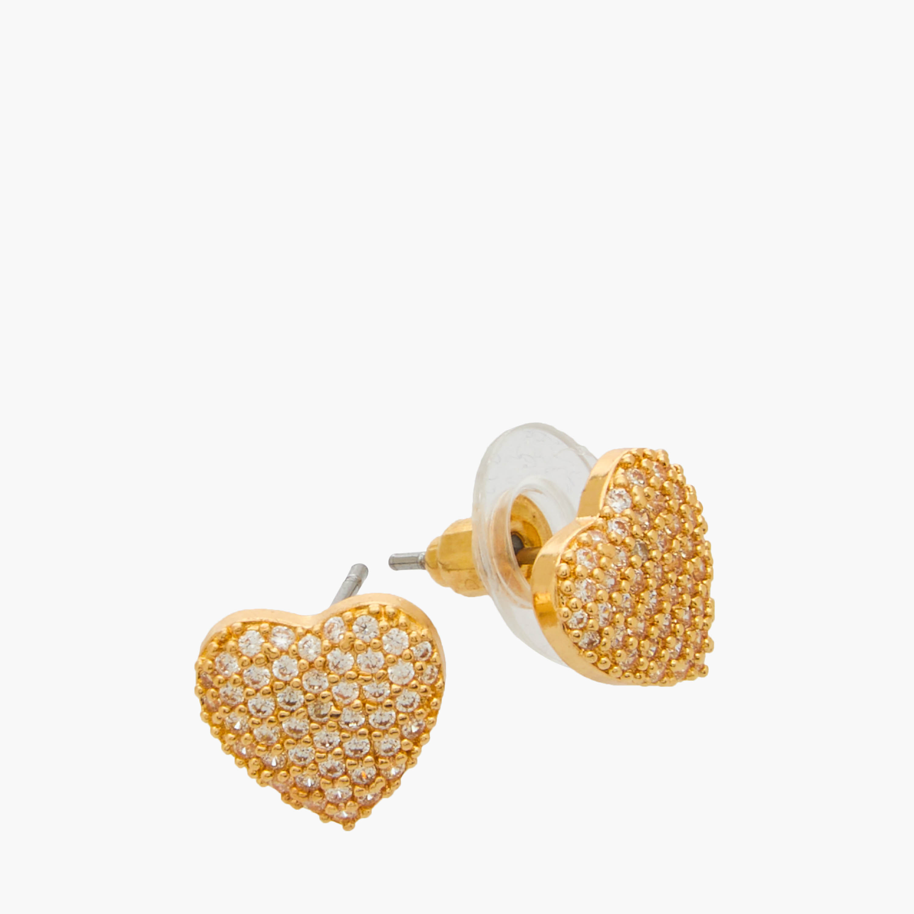 طقم عقد وحلقان بدلاية قلب مرصّعة بأحجار الزركون المكعب - قطعتان-women-watchesandjewellery-jewellery-jewellerysets-image-5