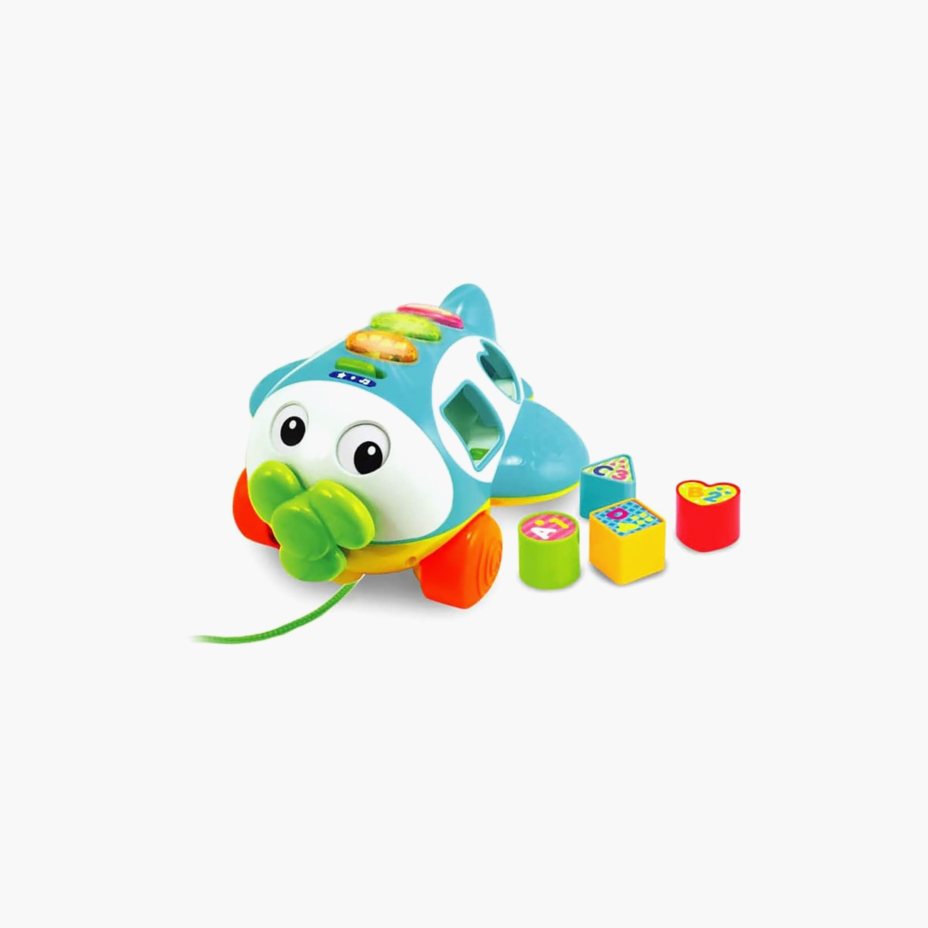 Winfun Sort N Learn Pull Along Plane-toys-babyandtoddlertoys-learningtoys-image-2