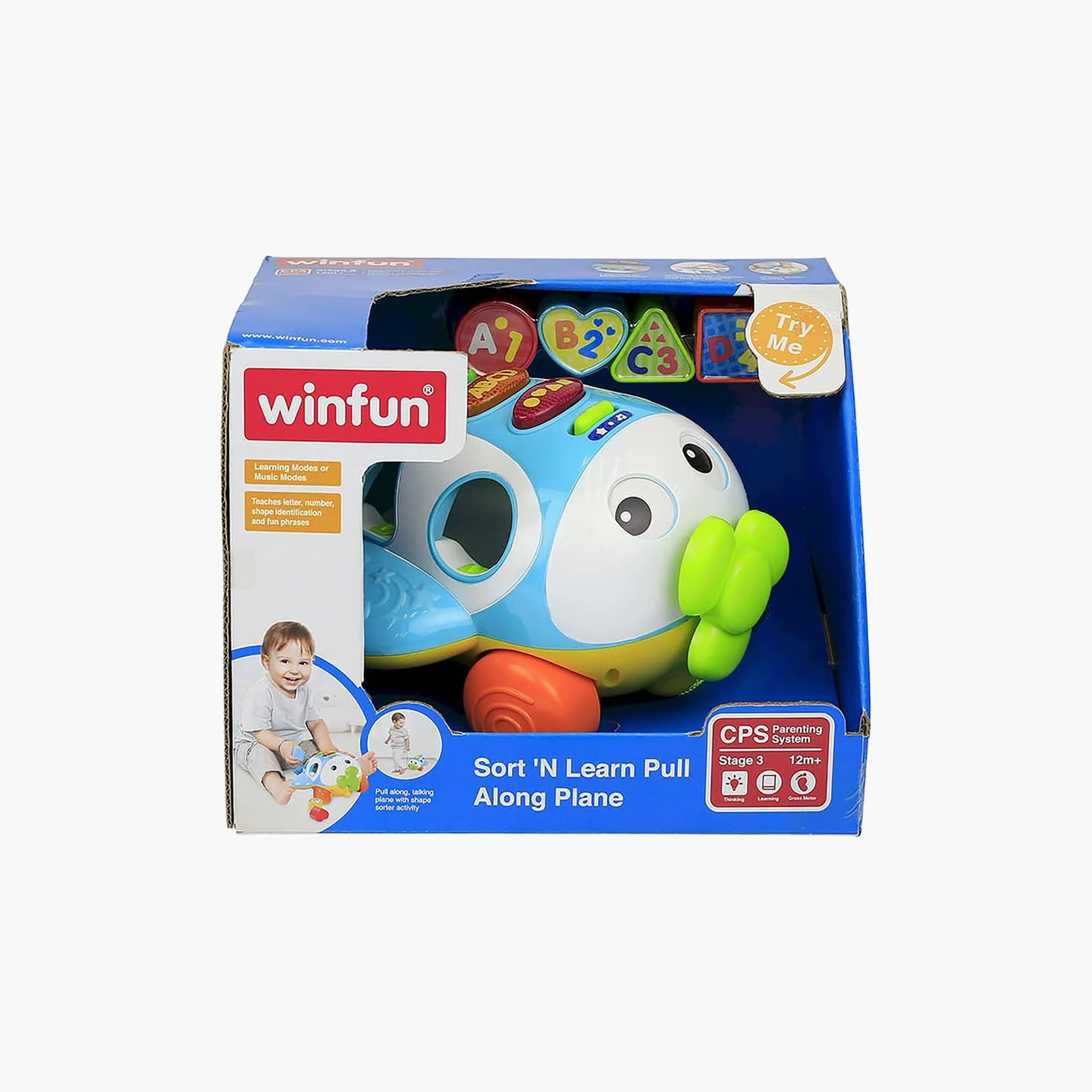 Winfun Sort N Learn Pull Along Plane-toys-babyandtoddlertoys-learningtoys-image-5