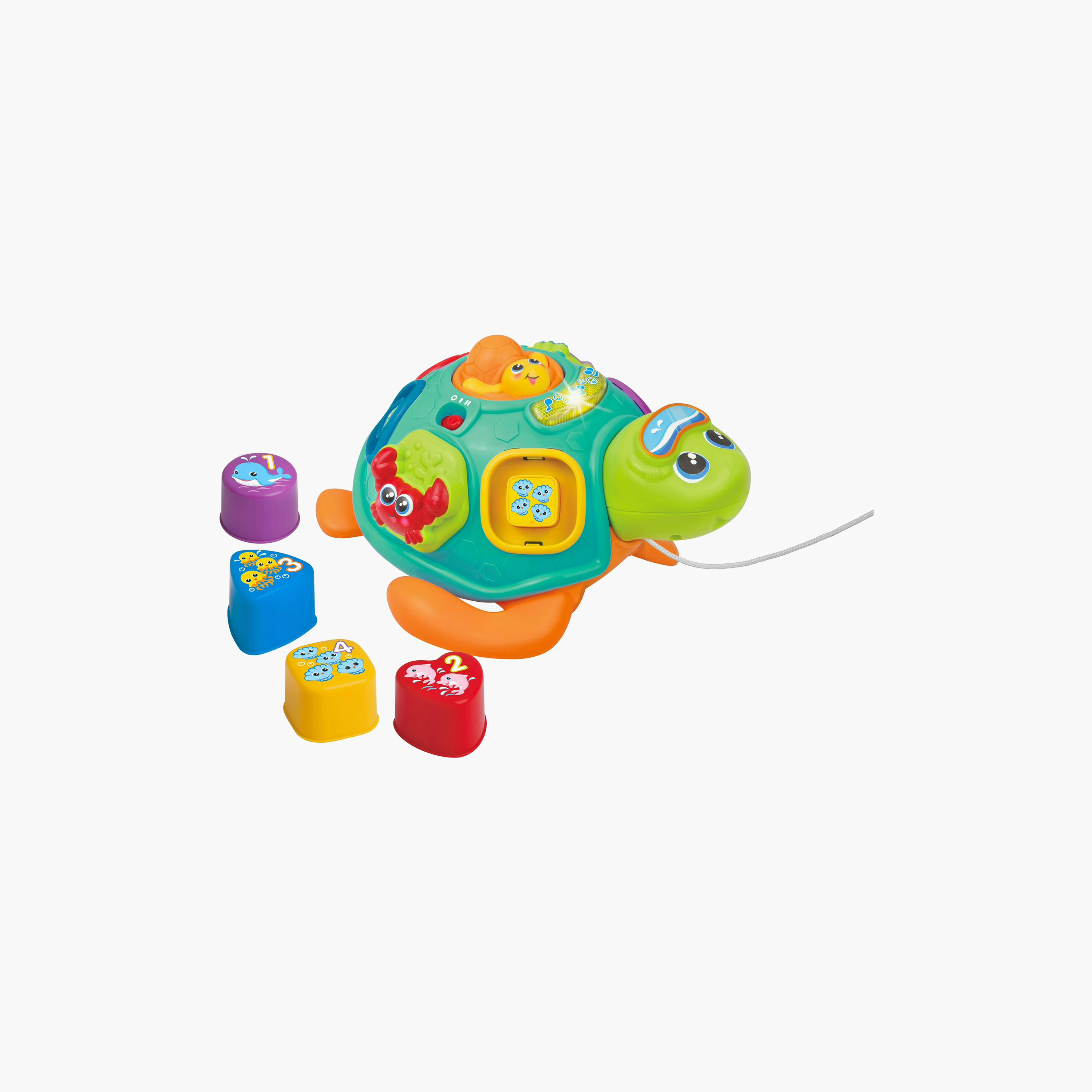 Winfun Pull Along Sort N Learn Turtle-toys-babyandtoddlertoys-learningtoys-image-1