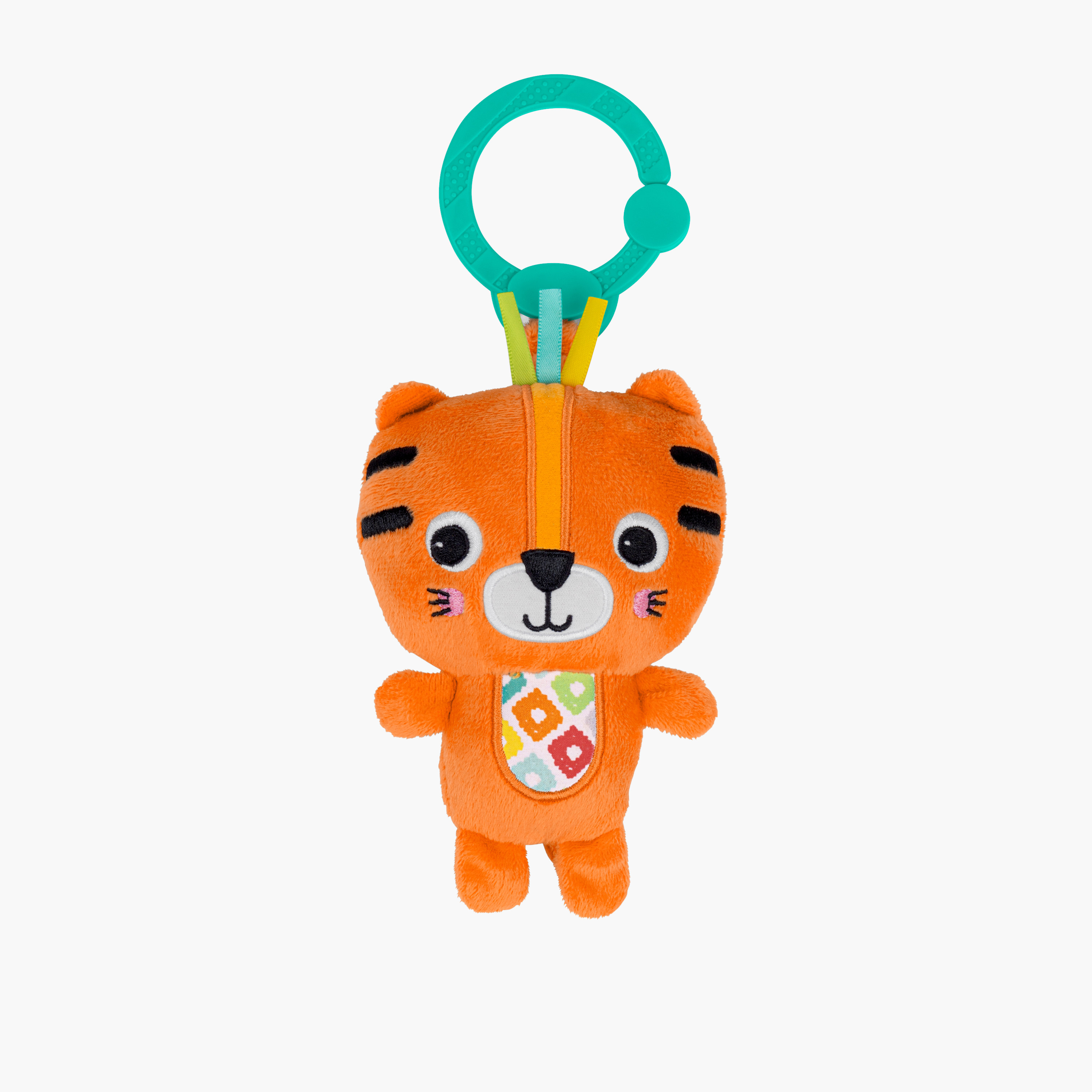 Bright Starts Jingle Joy Tiger Toy with Loop-baby-gear-travelaccessories-image-1