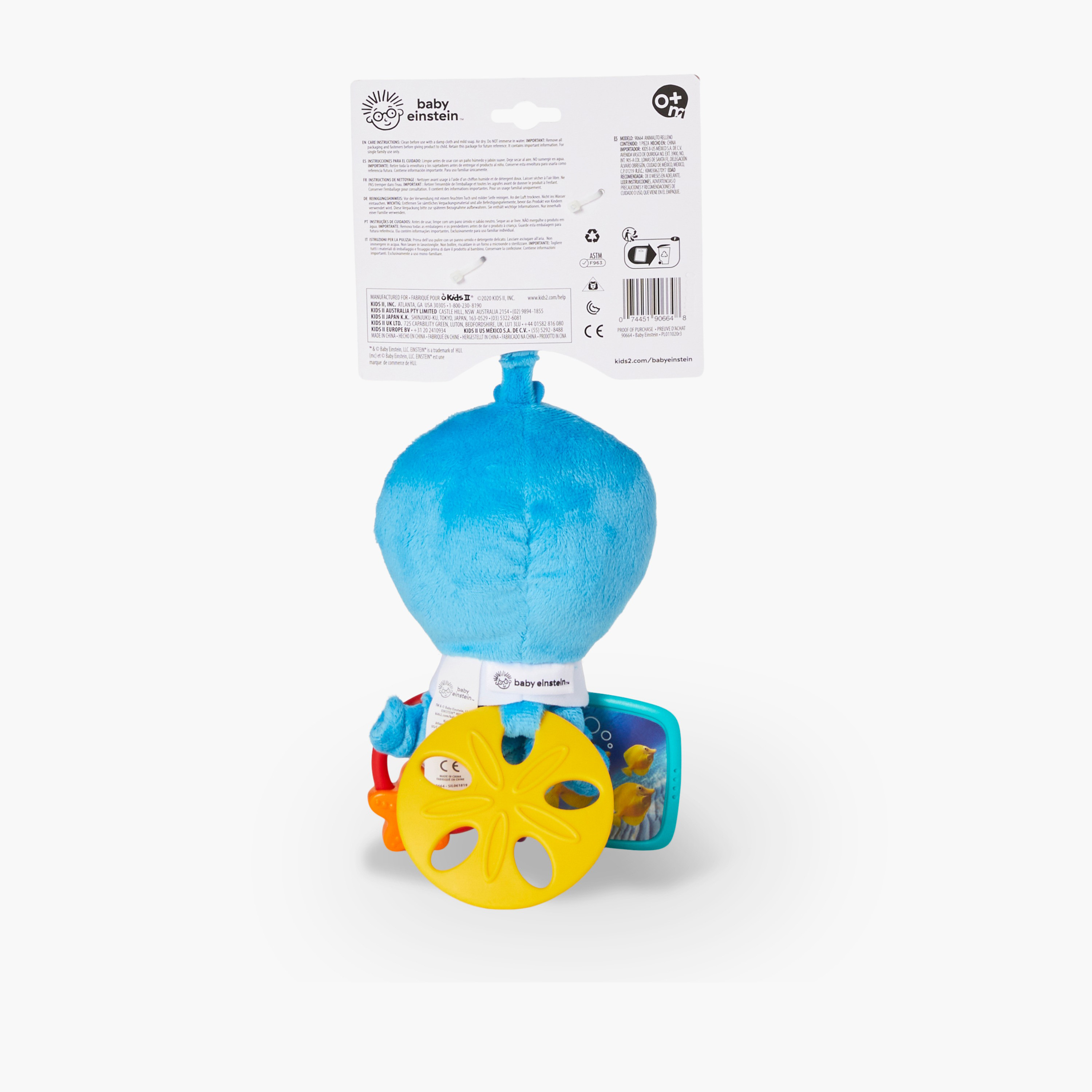 Bright Starts Baby Einstein Activity Arms Stroller Toy with Octopus Shape-baby-gear-travelaccessories-image-7