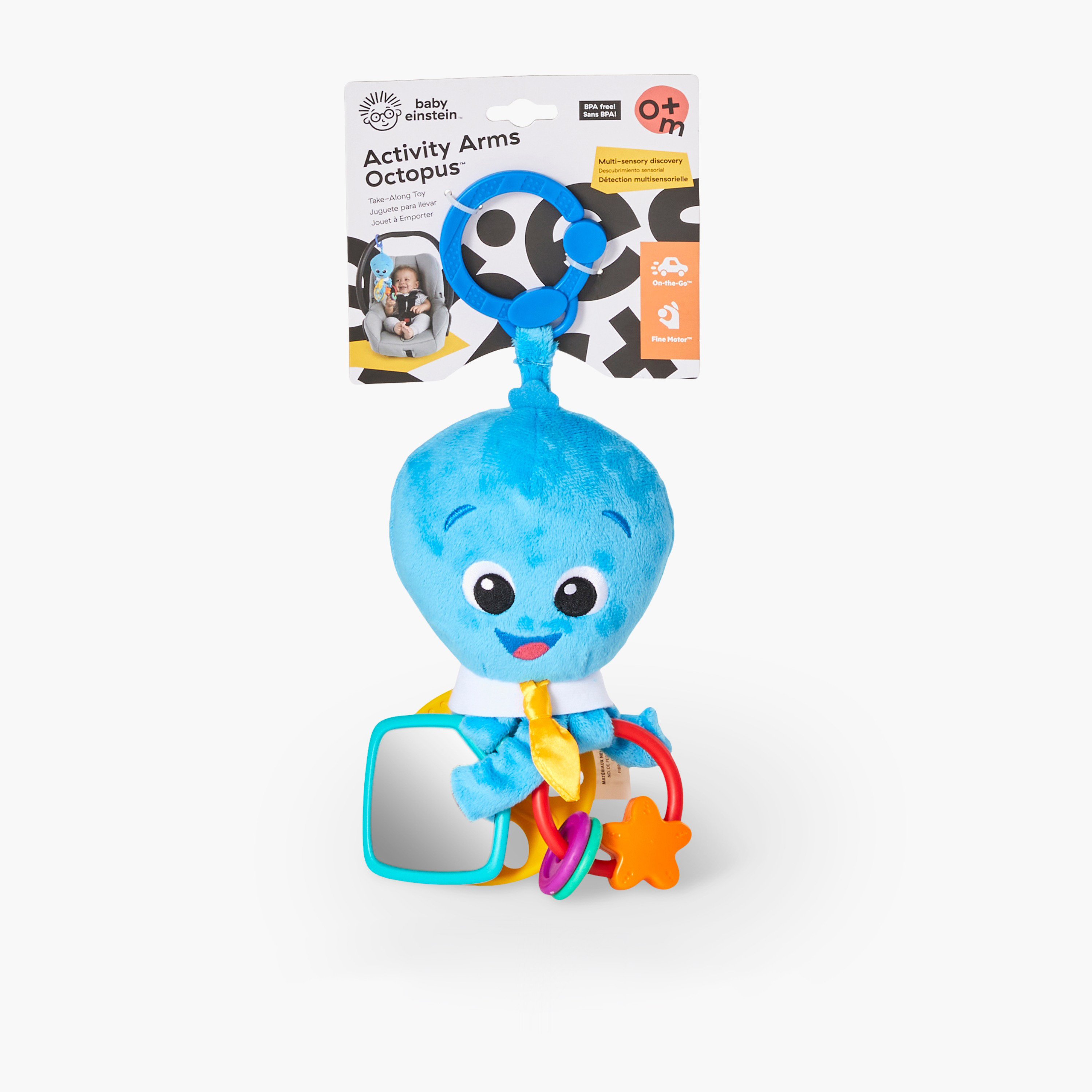 Bright Starts Baby Einstein Activity Arms Stroller Toy with Octopus Shape-baby-gear-travelaccessories-image-8