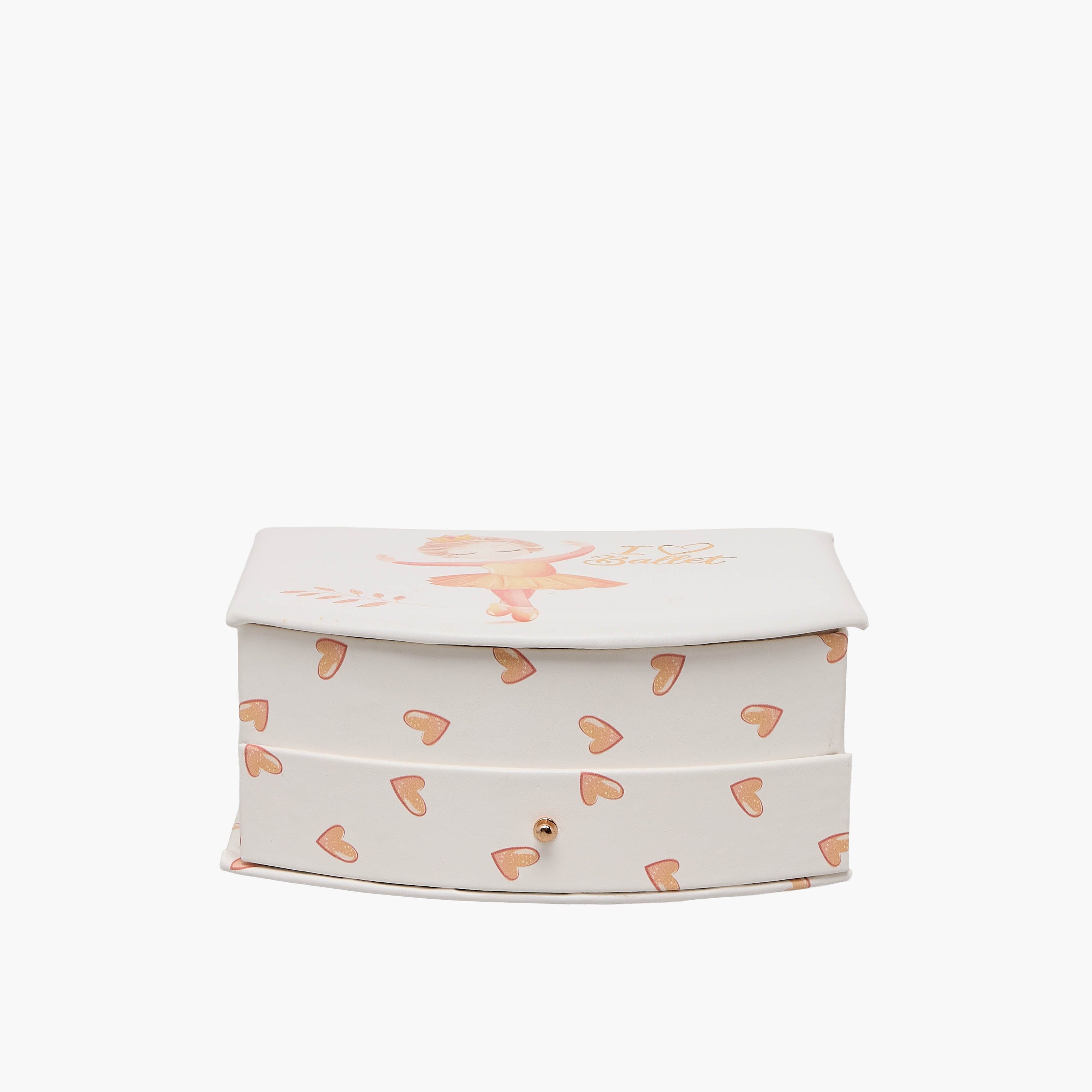 Findz Jewellery Organizer with Ballerina Print - 21x17 cms-women-watchesandjewellery-jewellery-storage-image-1