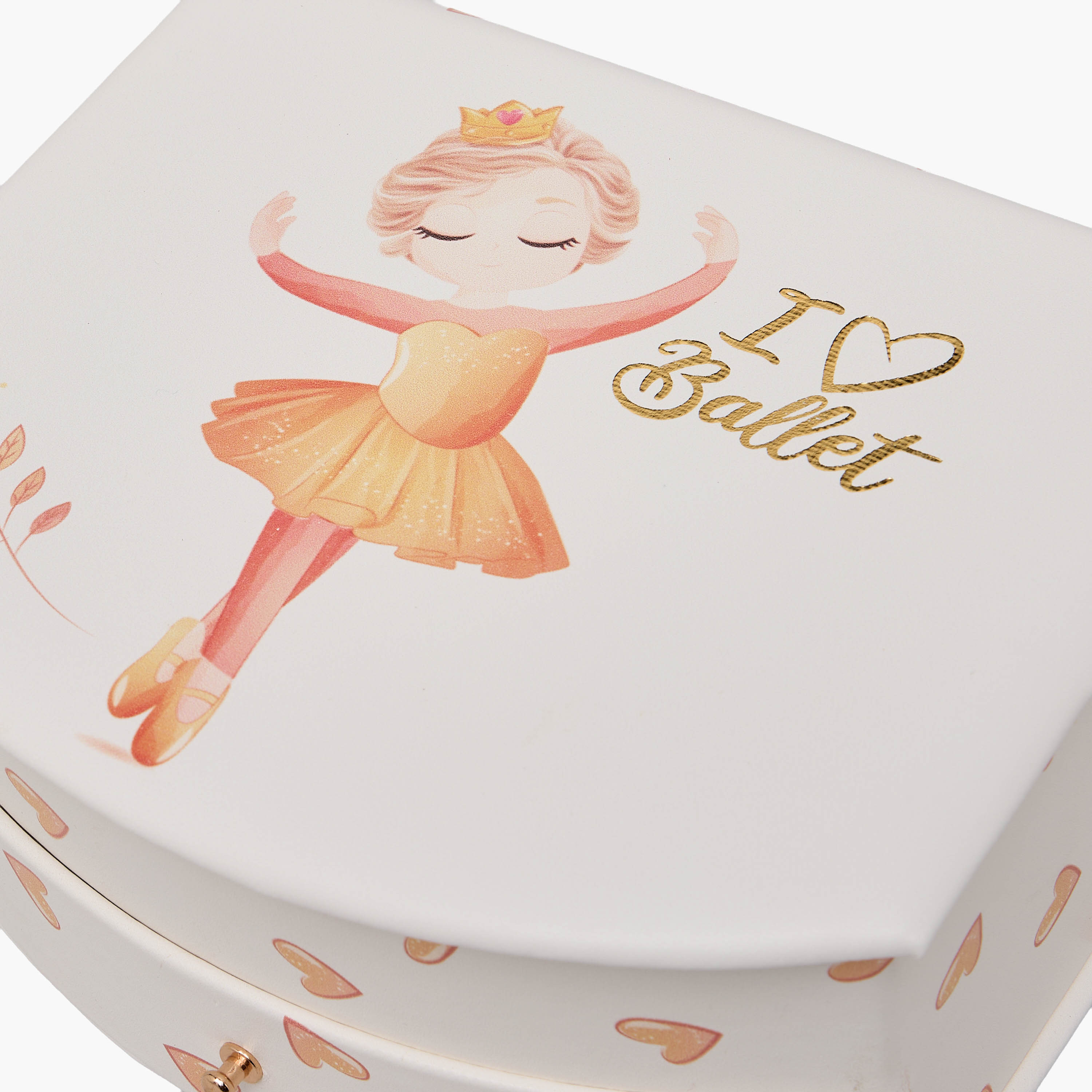 Findz Jewellery Organizer with Ballerina Print - 21x17 cms-women-watchesandjewellery-jewellery-storage-image-5