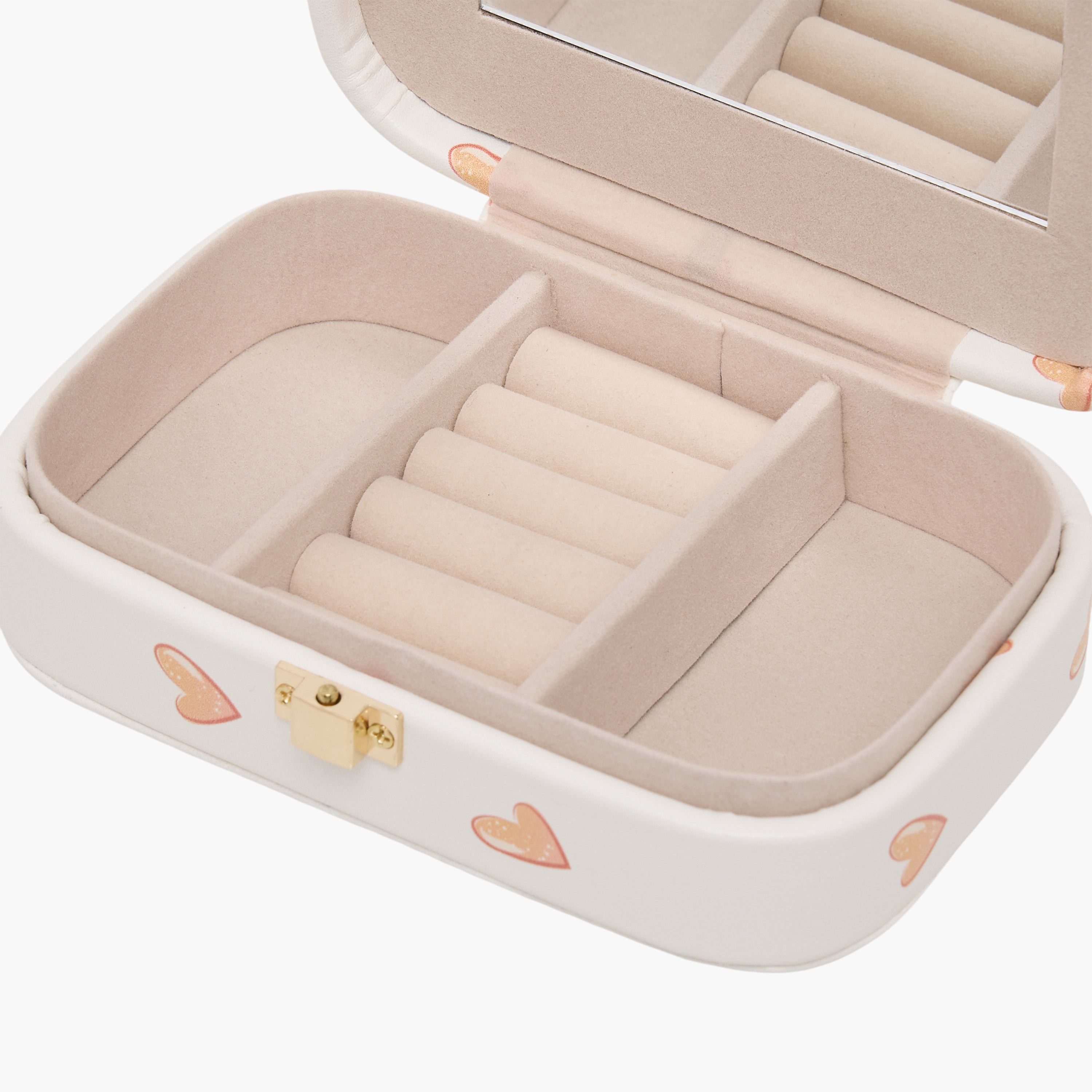 Findz 2-Compartment Jewellery Organiser with Clasp Closure - 15x10x5 cms-women-watchesandjewellery-jewellery-storage-image-7