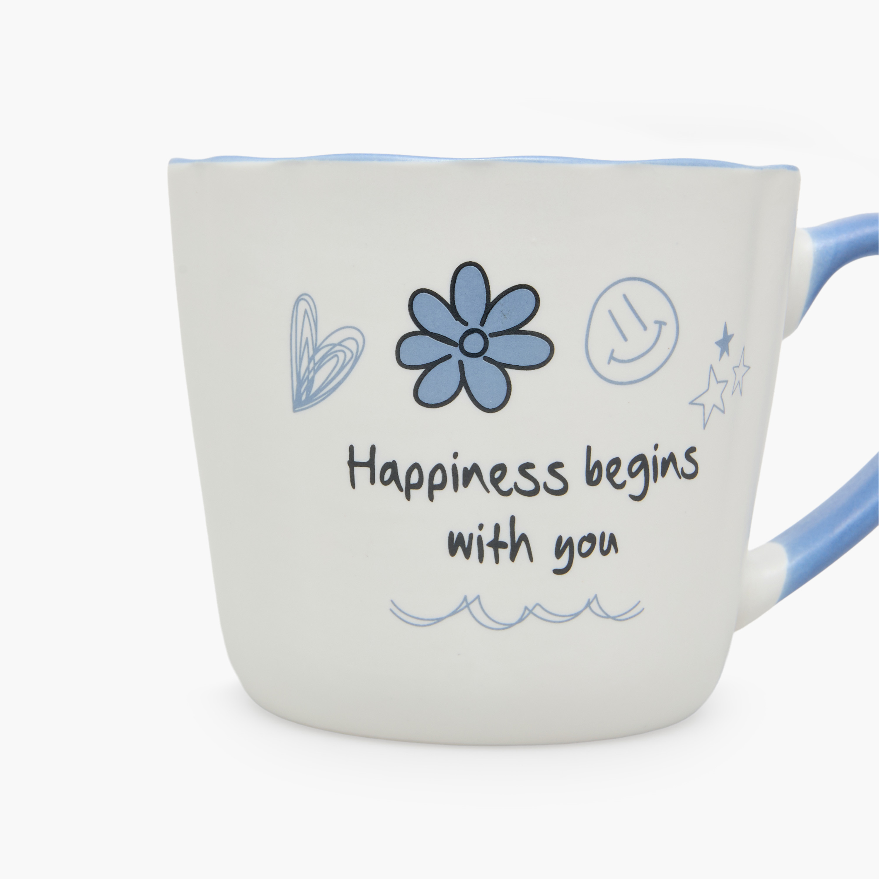 Slogan Print Bone China Mug - 370 ml-household-dining-teaandcoffee-mugsandcups-image-2