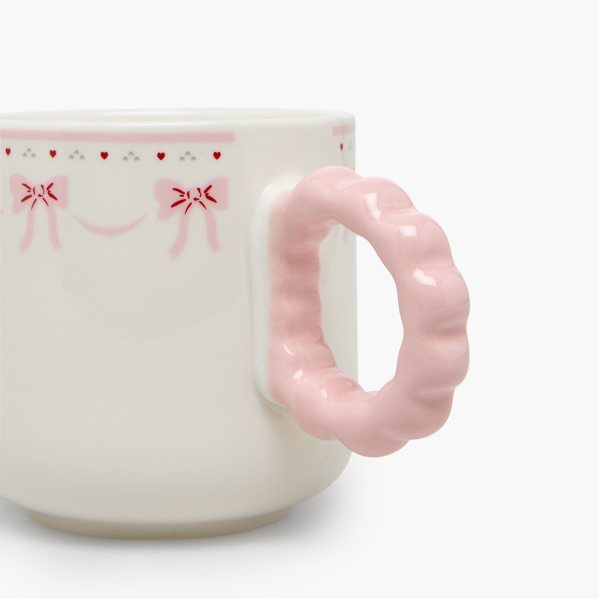 Bow Print New Bone China Mug with Handle - 325 ml-household-dining-teaandcoffee-mugsandcups-image-3