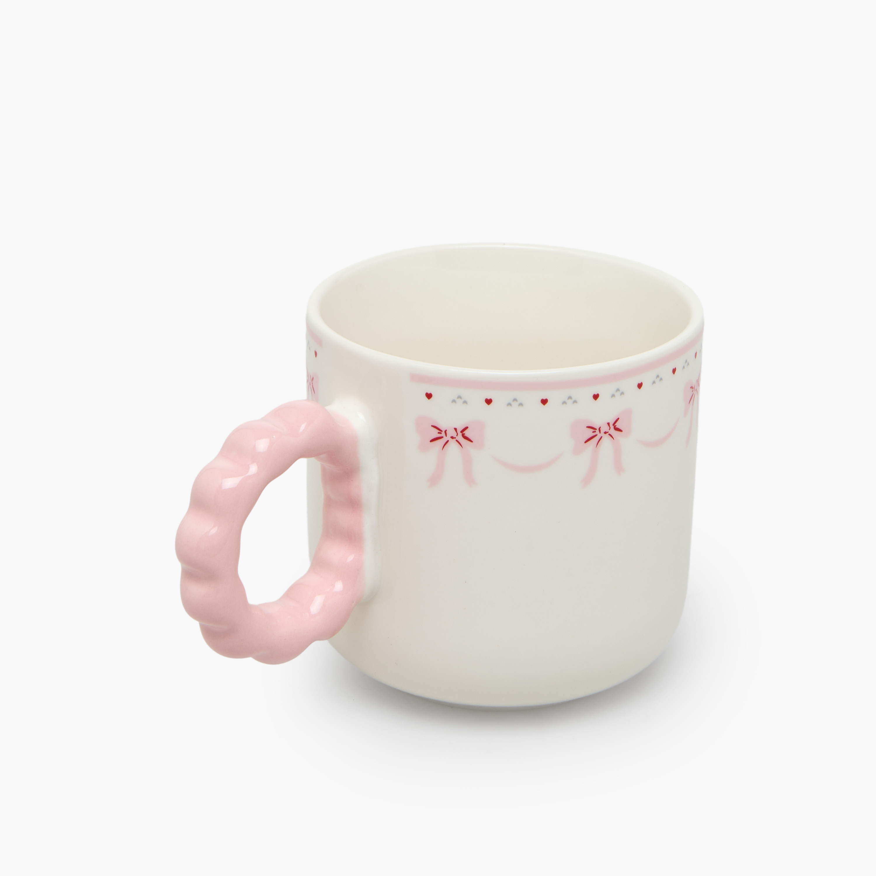 Bow Print New Bone China Mug with Handle - 325 ml-household-dining-teaandcoffee-mugsandcups-image-4