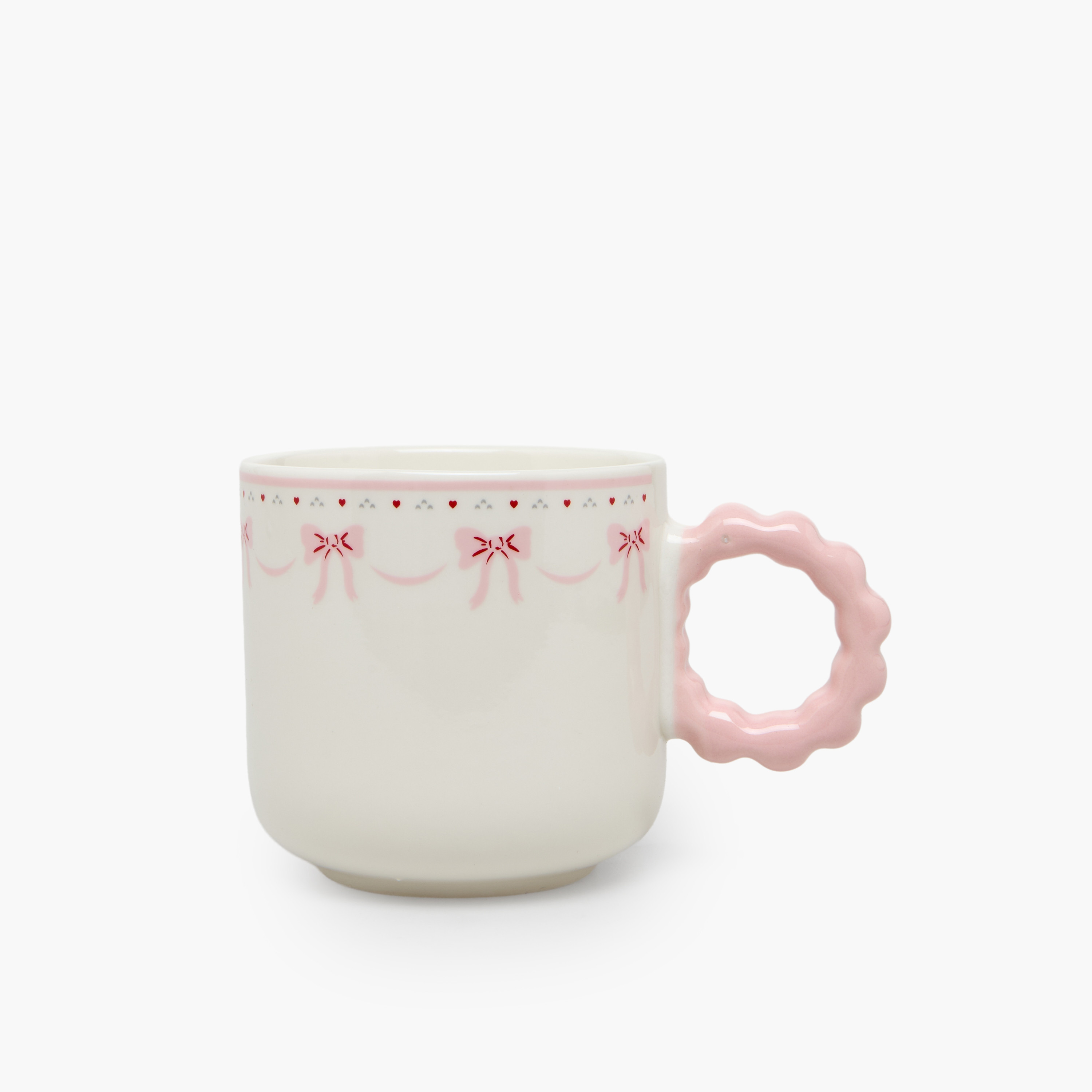 Bow Print New Bone China Mug with Handle - 325 ml-household-dining-teaandcoffee-mugsandcups-image-5