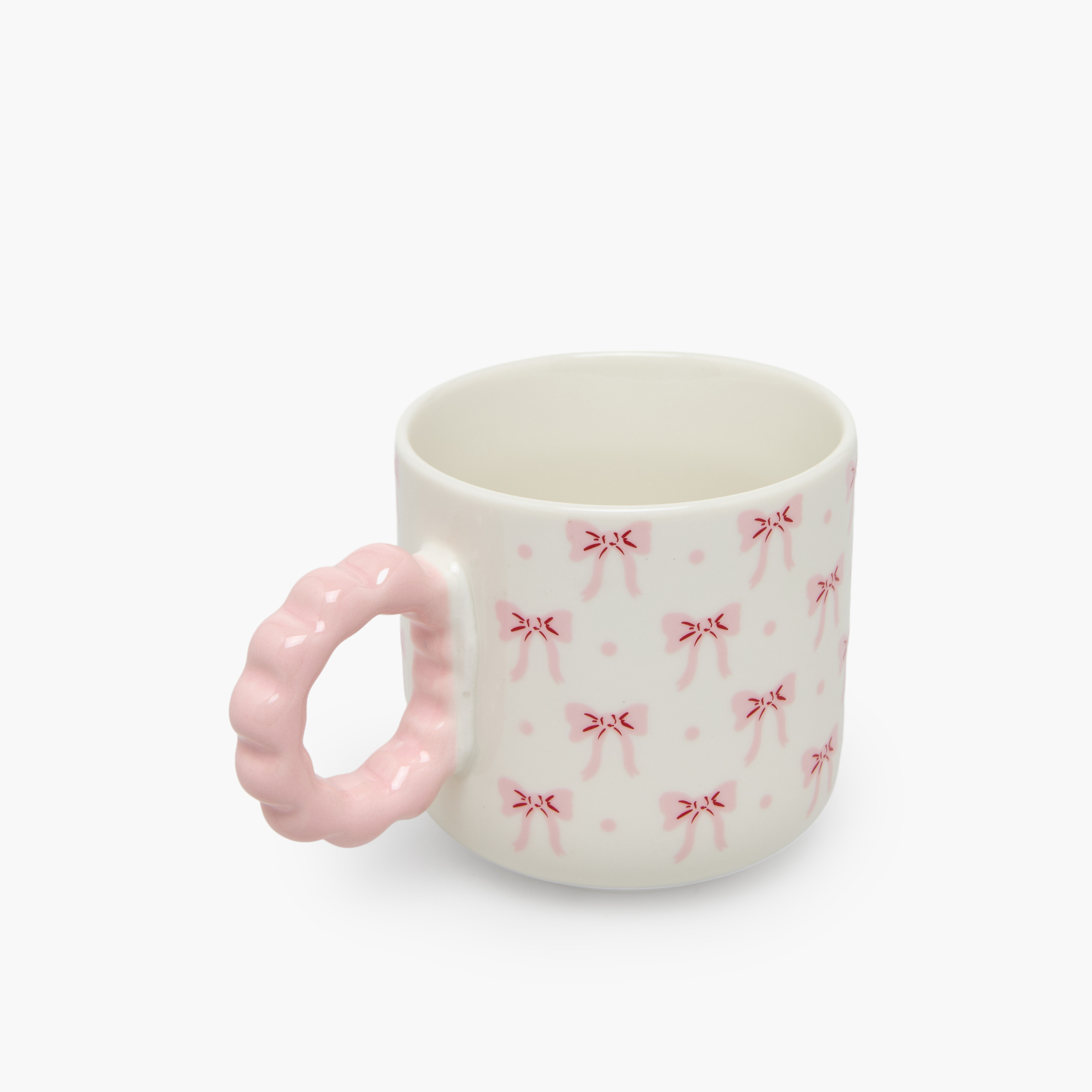 مج من الخزف الصيني بمقبض وطبعات - 325 مل-household-dining-teaandcoffee-mugsandcups-image-2