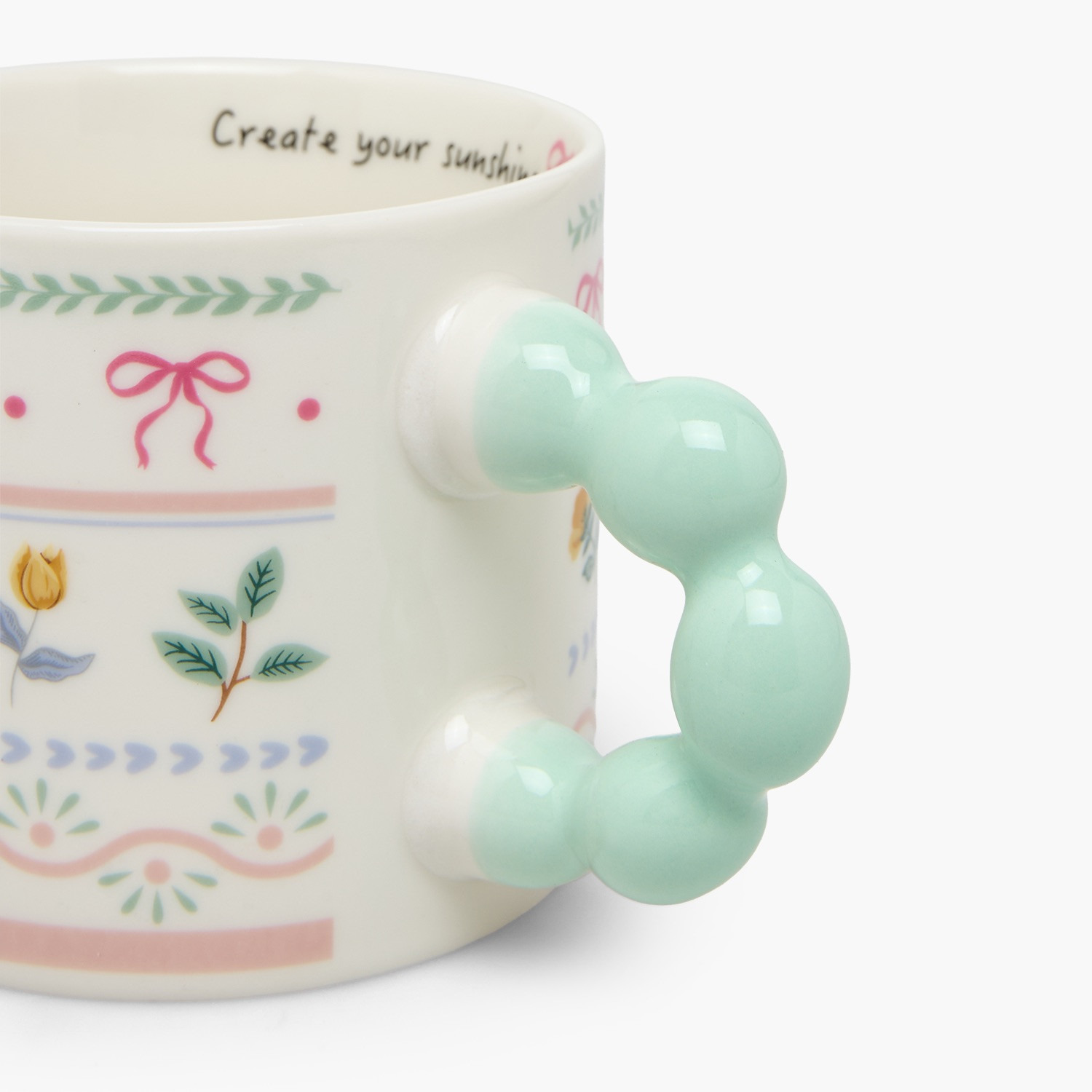 Floral Print New Bone China Mug with Handle - 355 ml-household-dining-teaandcoffee-mugsandcups-image-5