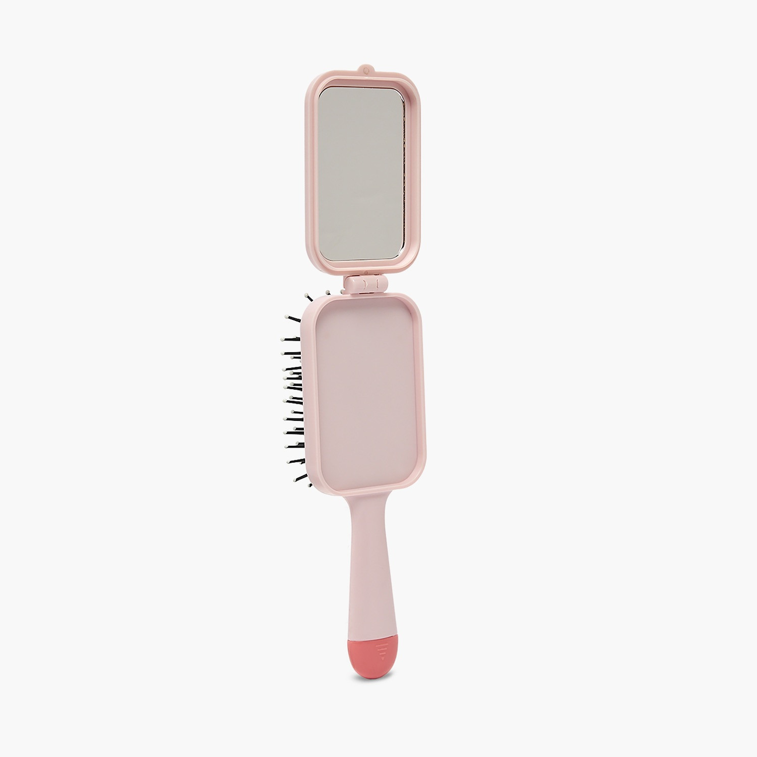 Findz Cat Print Paddle Hairbrush with Mirror-women-hairaccessories-brushesandcombs-image-2