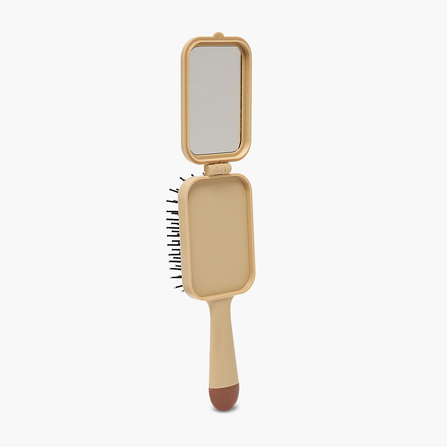 Findz Cat Print Paddle Hairbrush with Mirror-women-hairaccessories-brushesandcombs-image-3