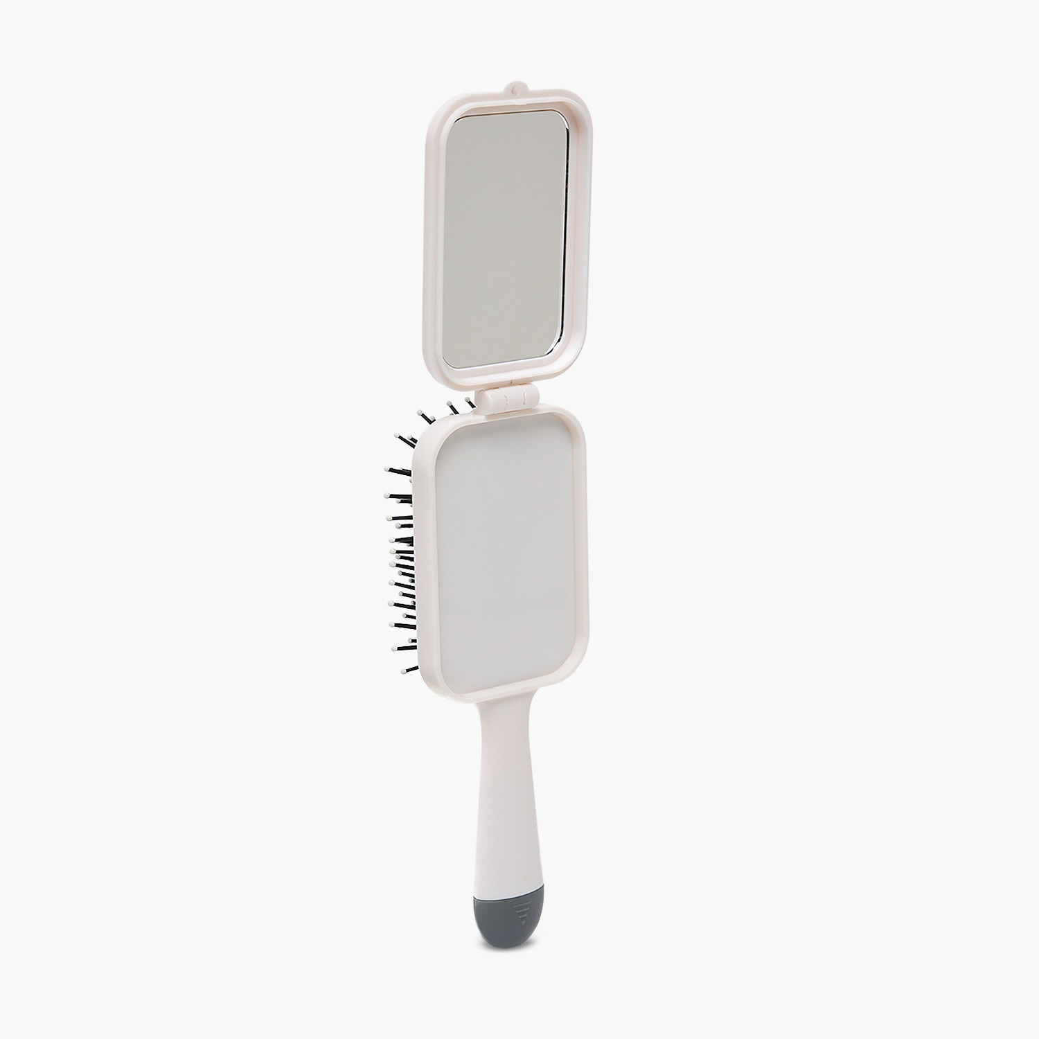 Findz Panda Print Foldable Hairbrush with Mirror-women-hairaccessories-brushesandcombs-image-2