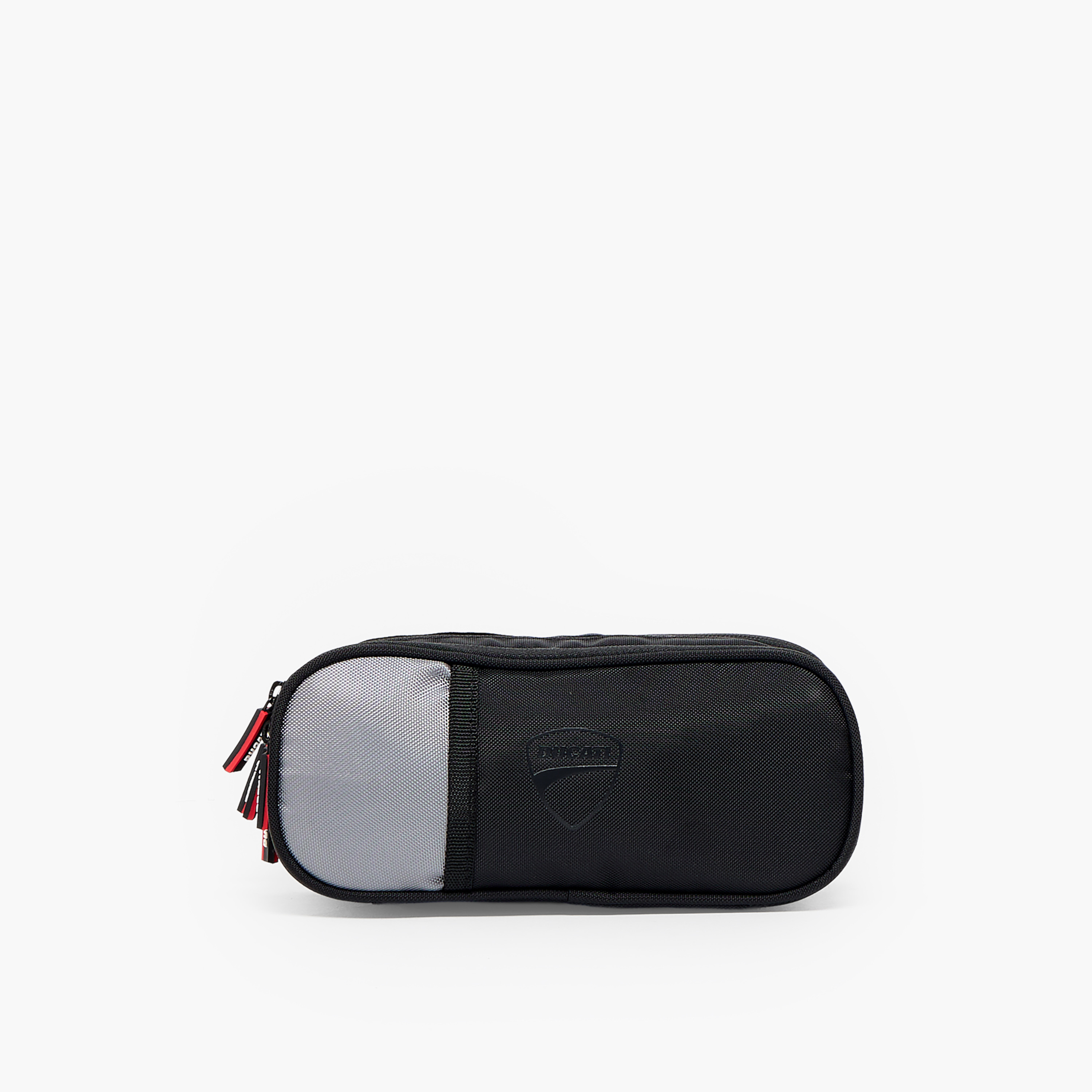 Ducati Colourblock Pencil Pouch with 3 Compartments-school-stationery-pencilcases-image-1
