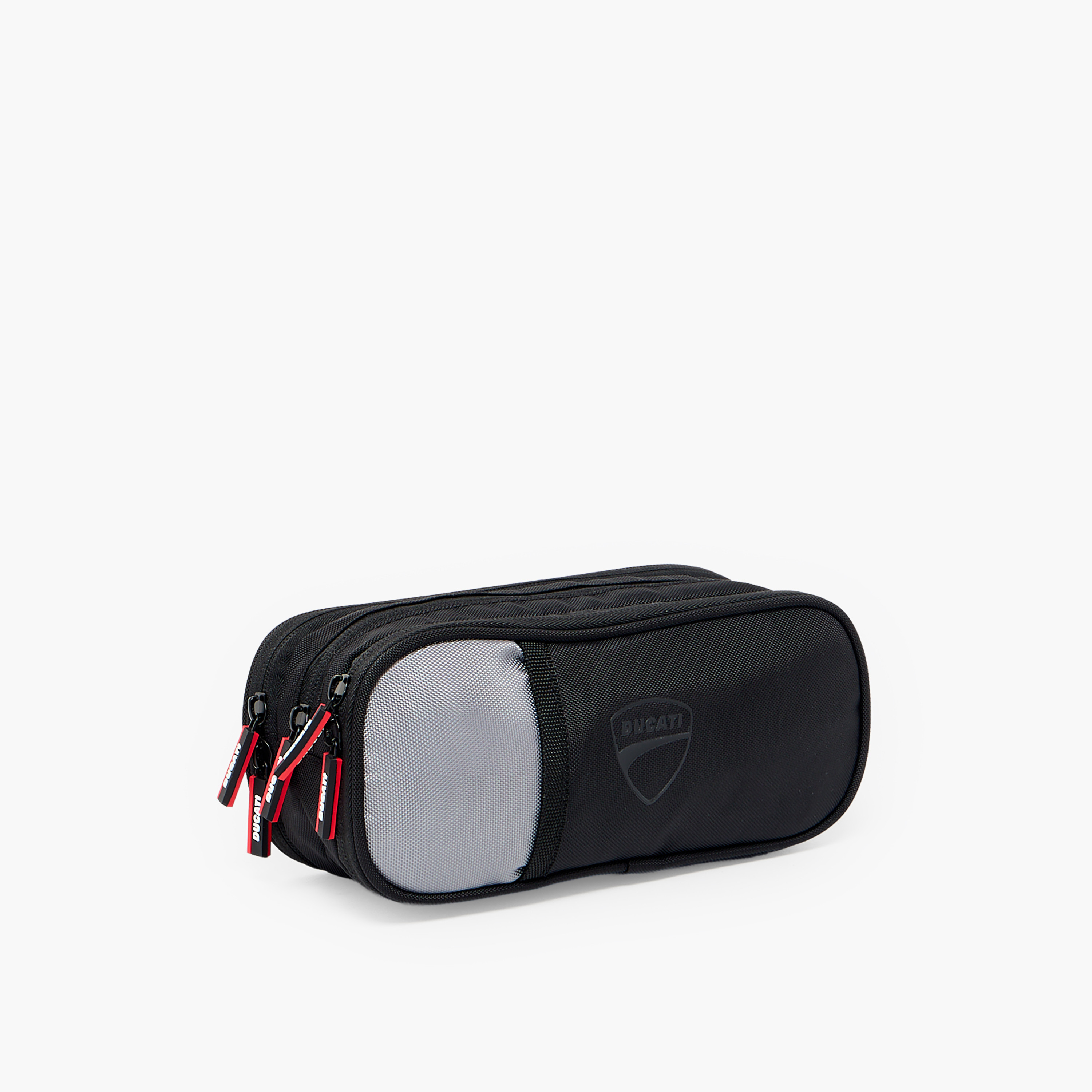 Ducati Colourblock Pencil Pouch with 3 Compartments-school-stationery-pencilcases-image-3