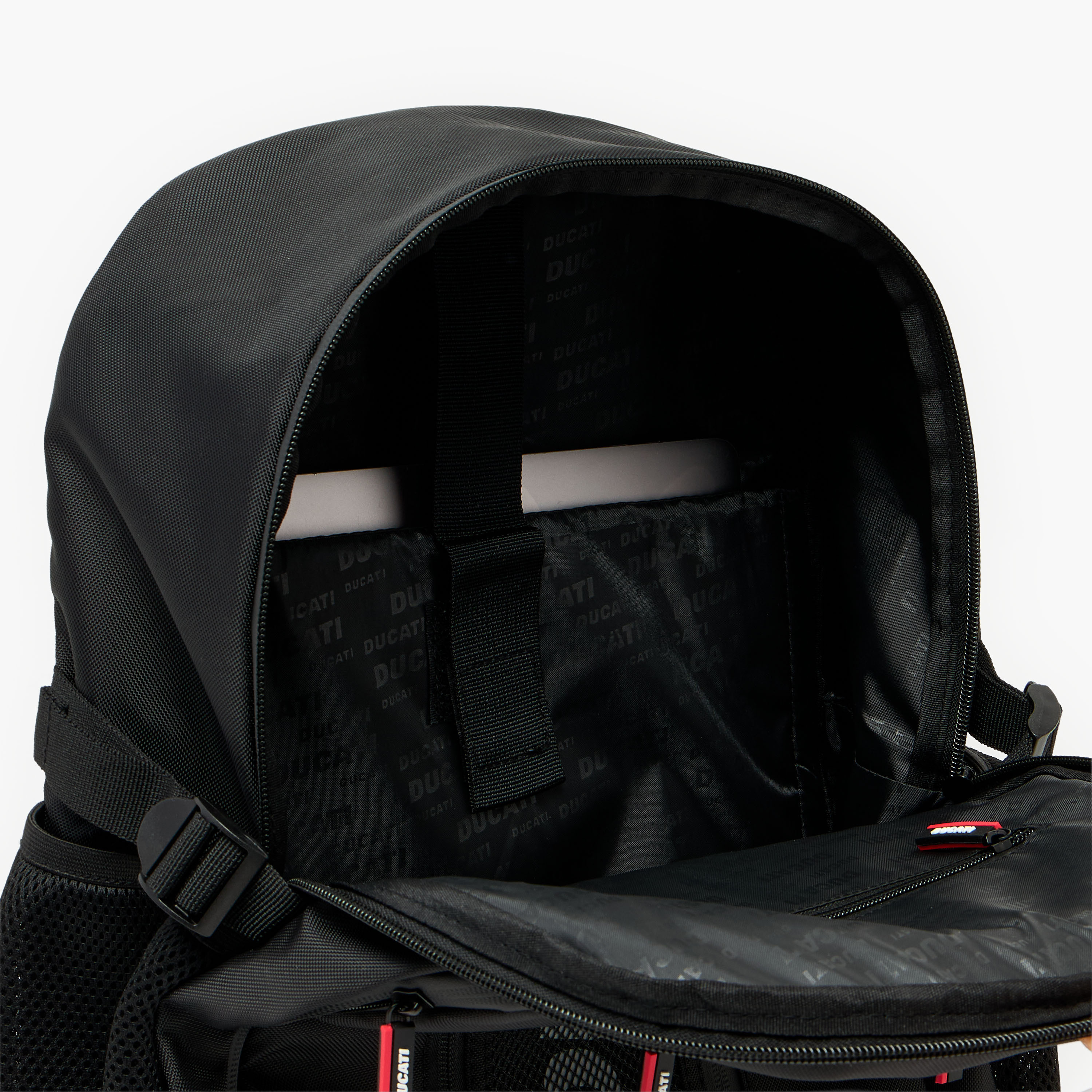 Ducati Logo Print Backpack for Boys 8-13 Years with Padded Shoulder Straps - 18 inches-school-bagsandbackpacks-backpacks-image-4