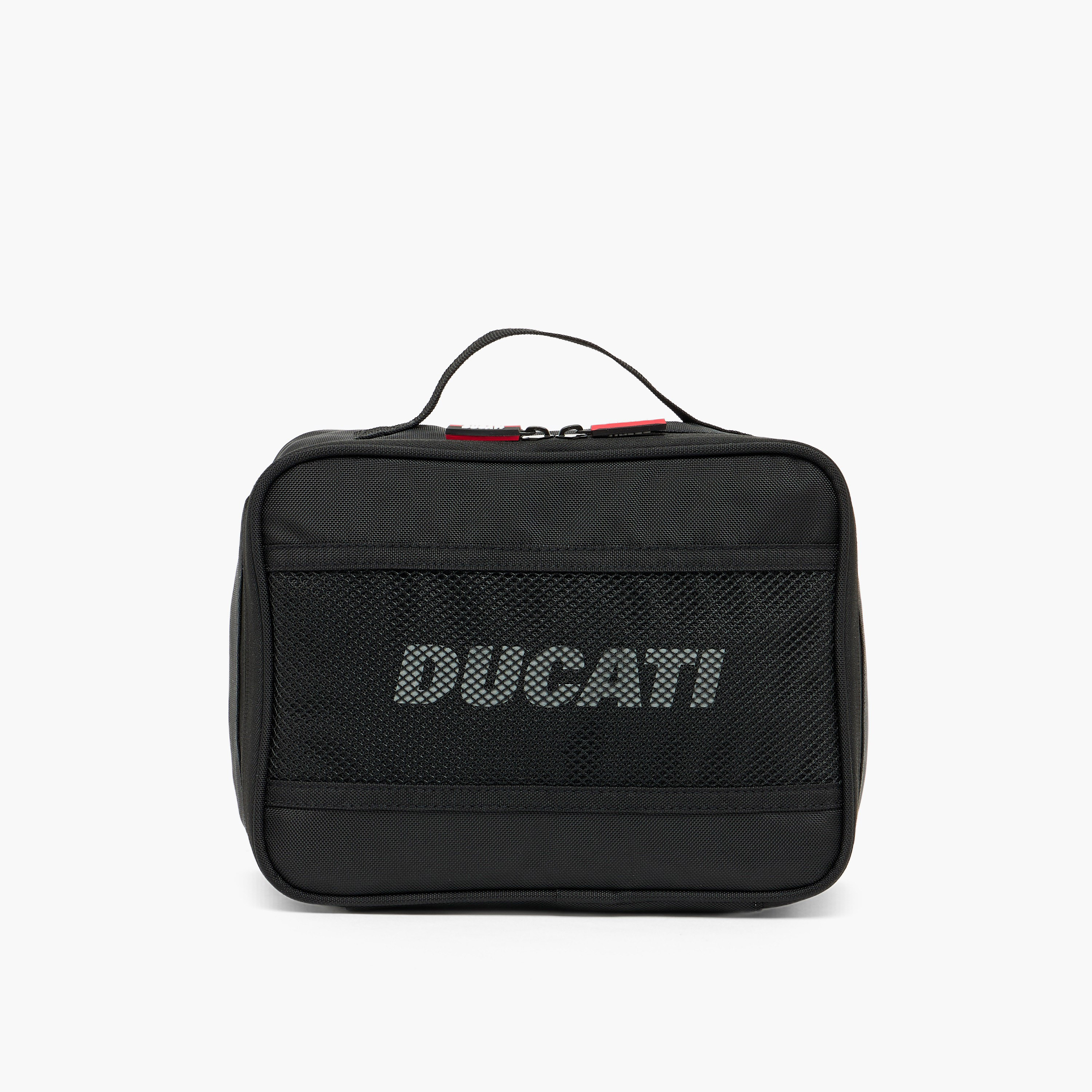 Ducati Logo Print Lunch Bag for Boys 8-13 Years with Top Handle - 5 L-school-lunchessentials-lunchbags-image-1
