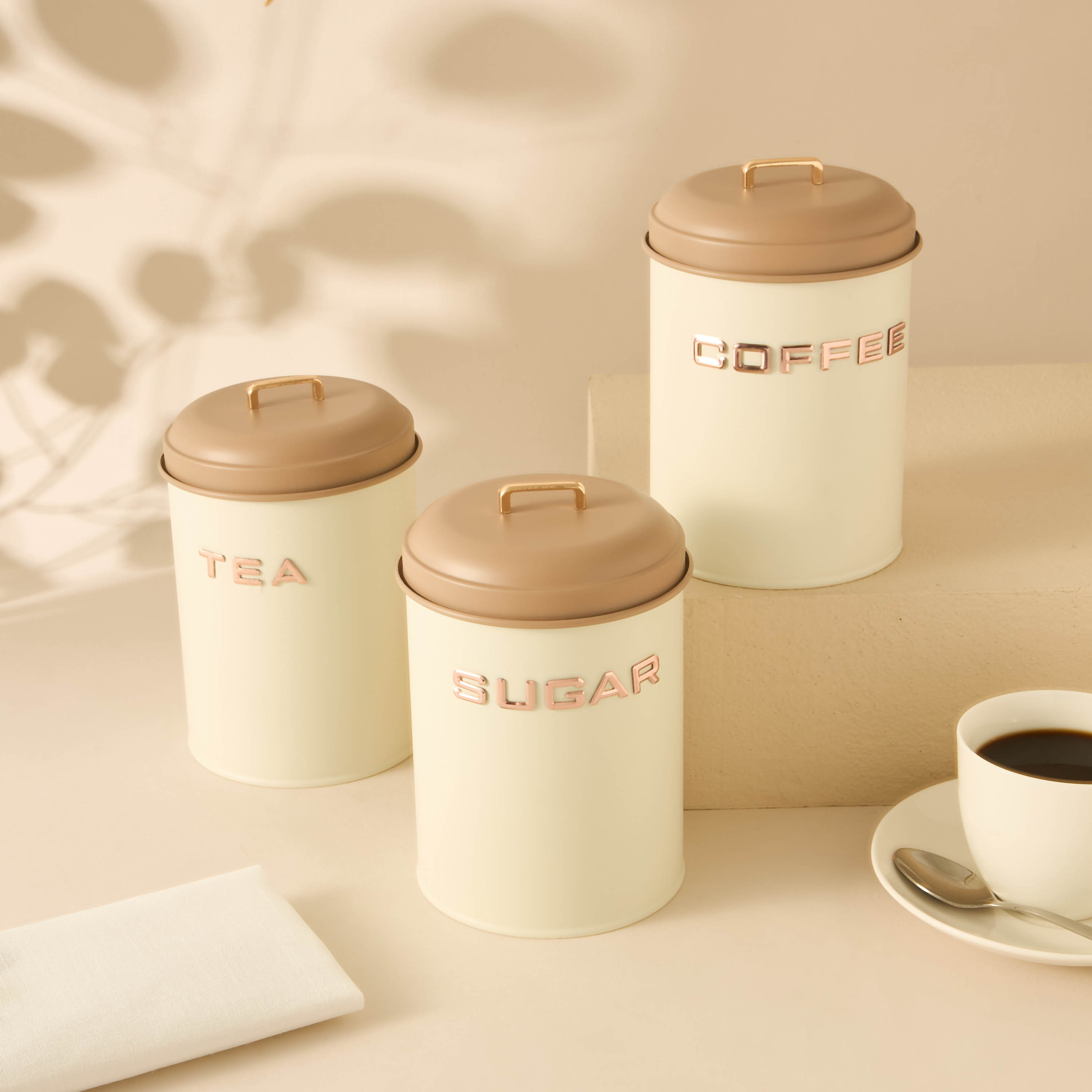 Solid Metal Canister - Set of 3-household-kitchen-foodstorage-containers-image-1