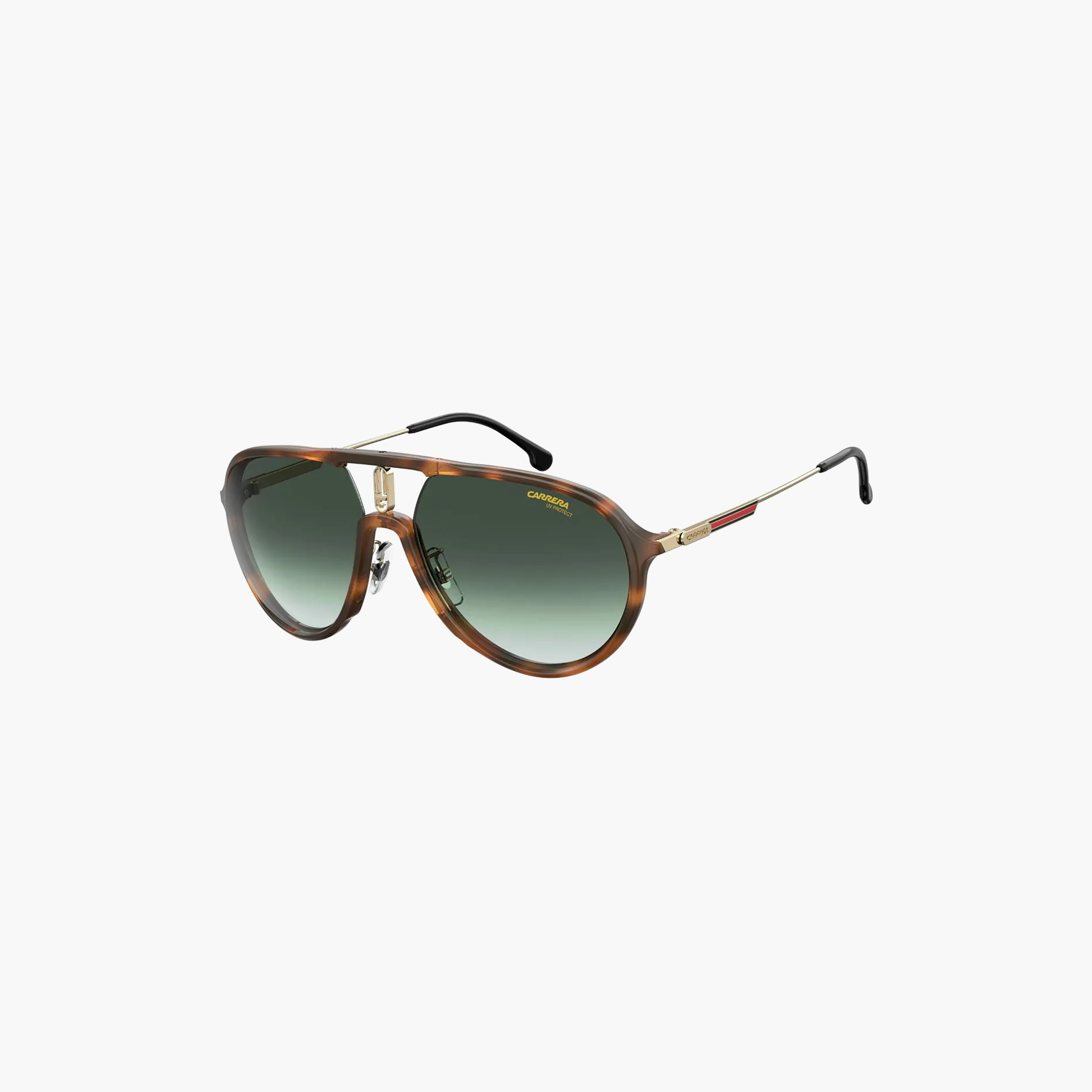 Carrera Unisex Aviator Green Sunglasses | CARRERA 1026/S  086-men-sunglasses-image-1